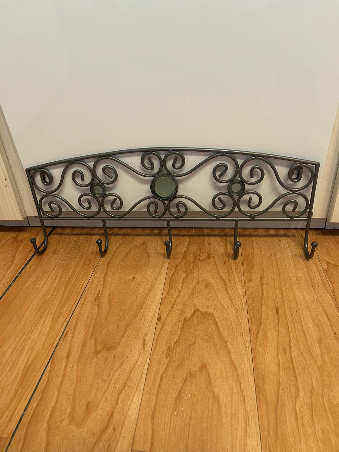 Decorative Metal Wall Hook Rack
