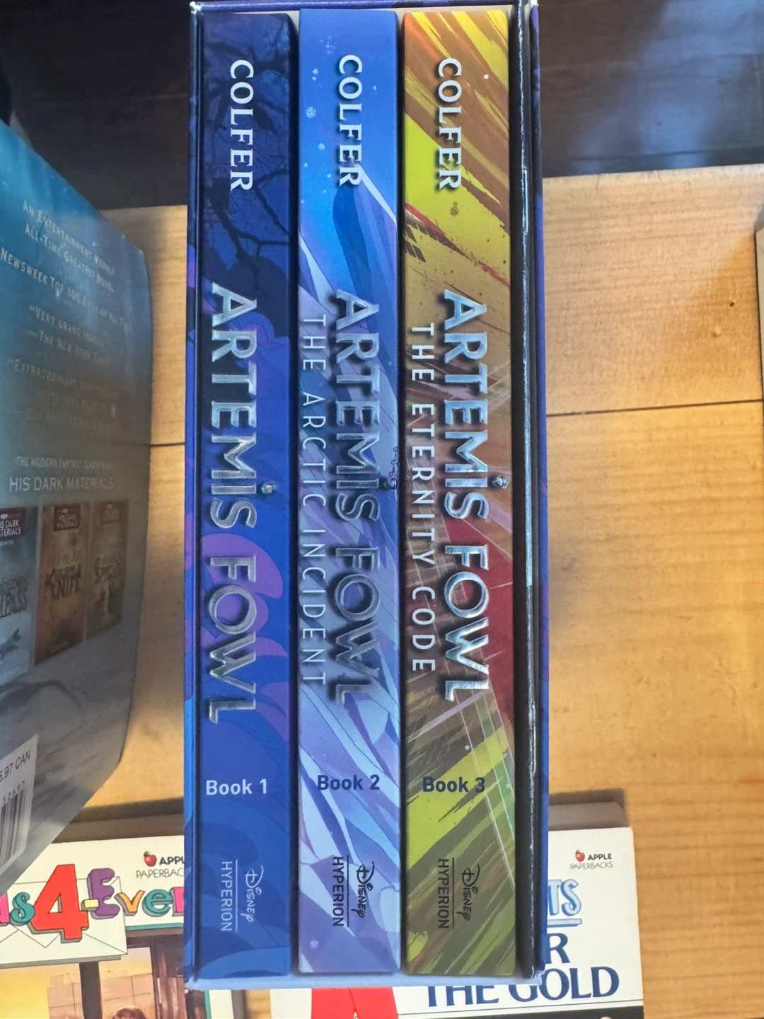 Artemis Fowl Three-Book Paperback Box Set - photo 2