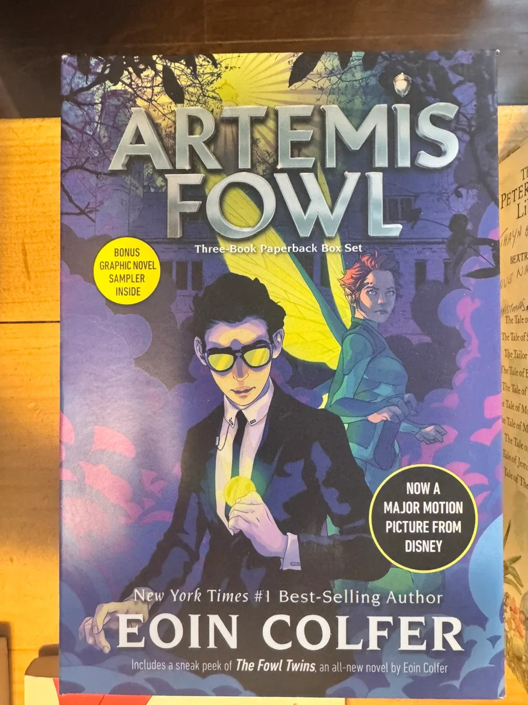 Artemis Fowl Three-Book Paperback Box Set thumbnail
