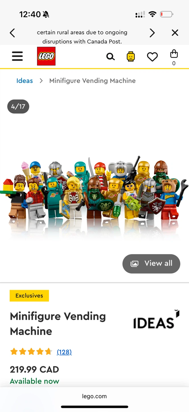 LEGO Ideas Minifigure Vending Machine - photo 2