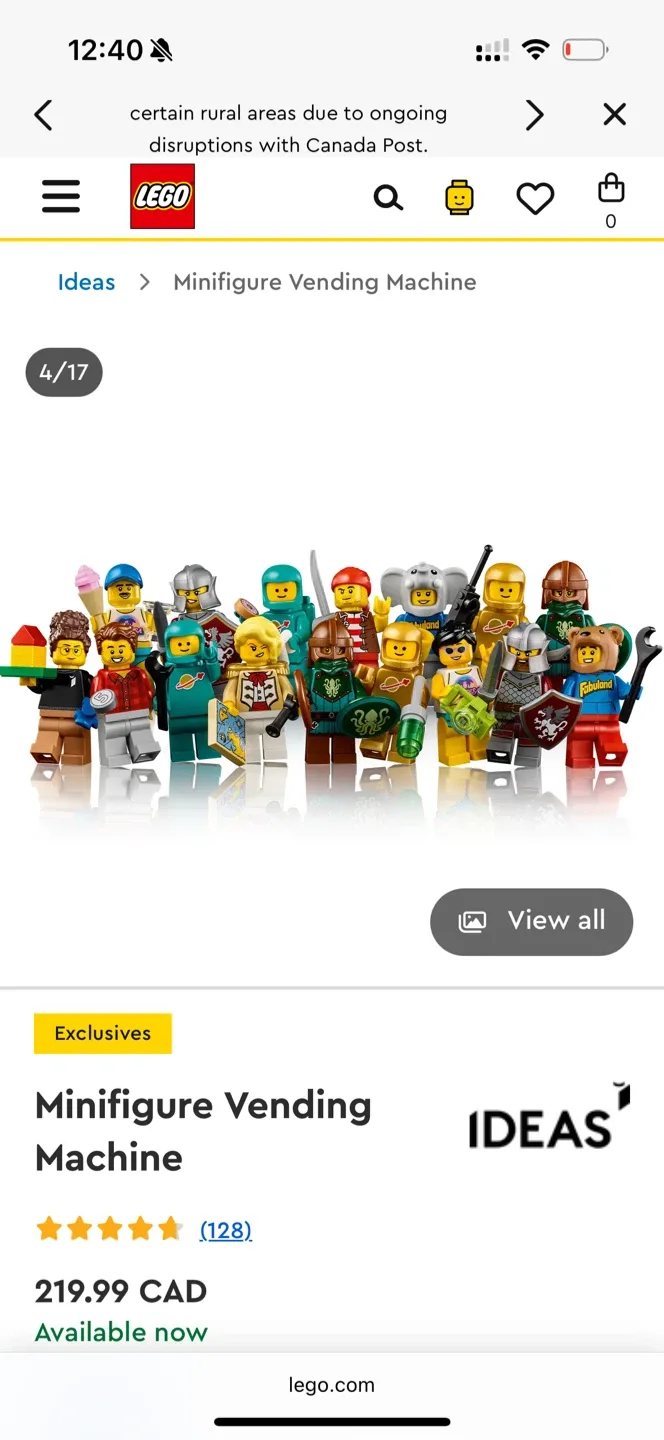 LEGO Ideas Minifigure Vending Machine image indicator(2)