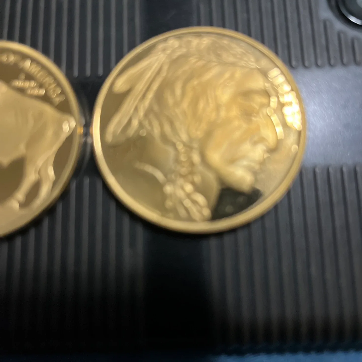 2 Gold Buffalo Rounds image indicator(5)