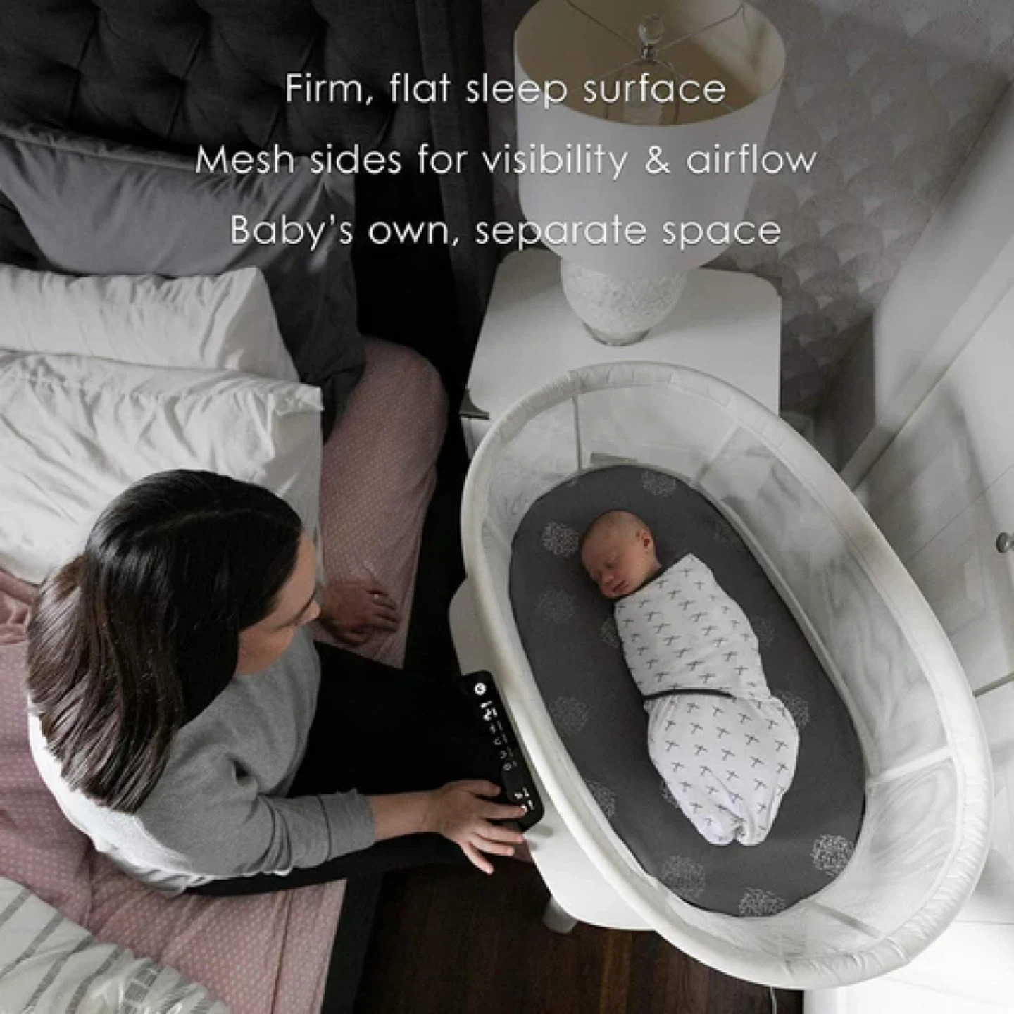 4moms MamaRoo Sleep Bassinet - Like New! - photo 2