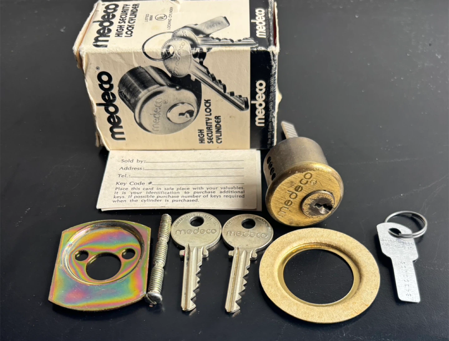 Medeco High Security Lock Cylinder - photo 2