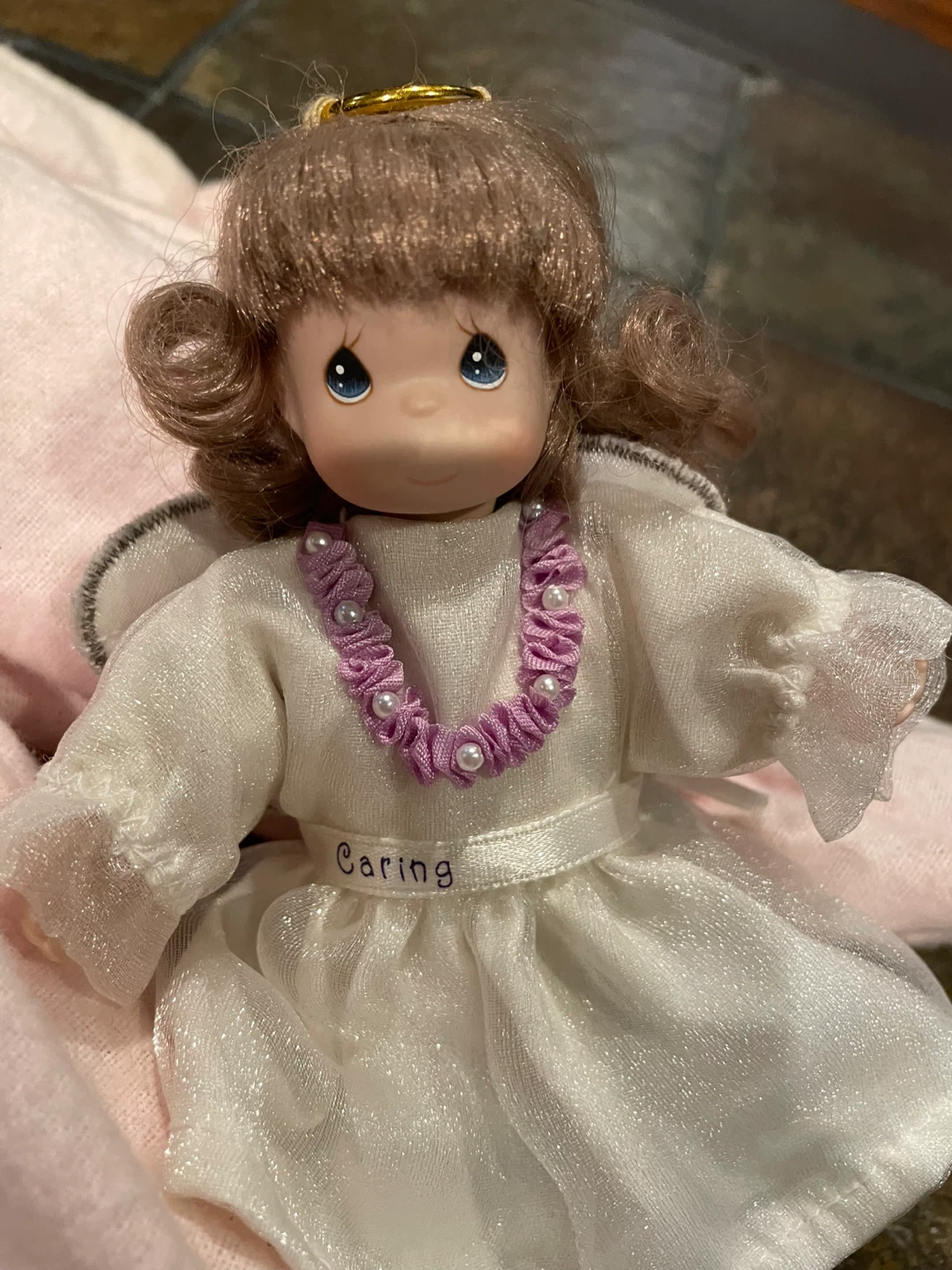 Precious Moments Doll and Angel Set - photo 5