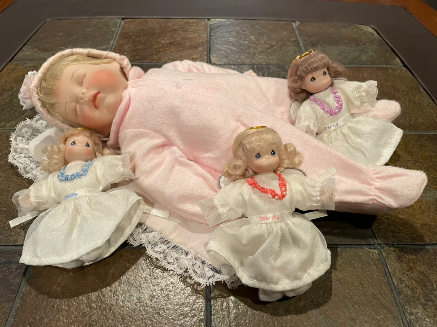 Precious Moments Doll and Angel Set - photo 2