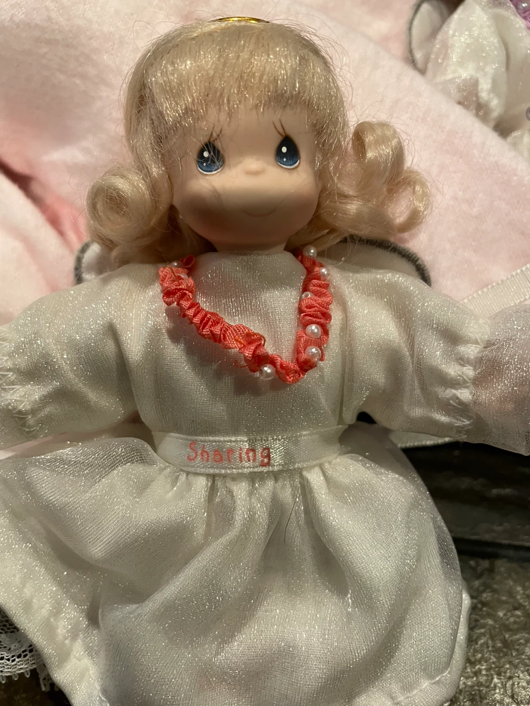 Precious Moments Doll and Angel Set - photo 4