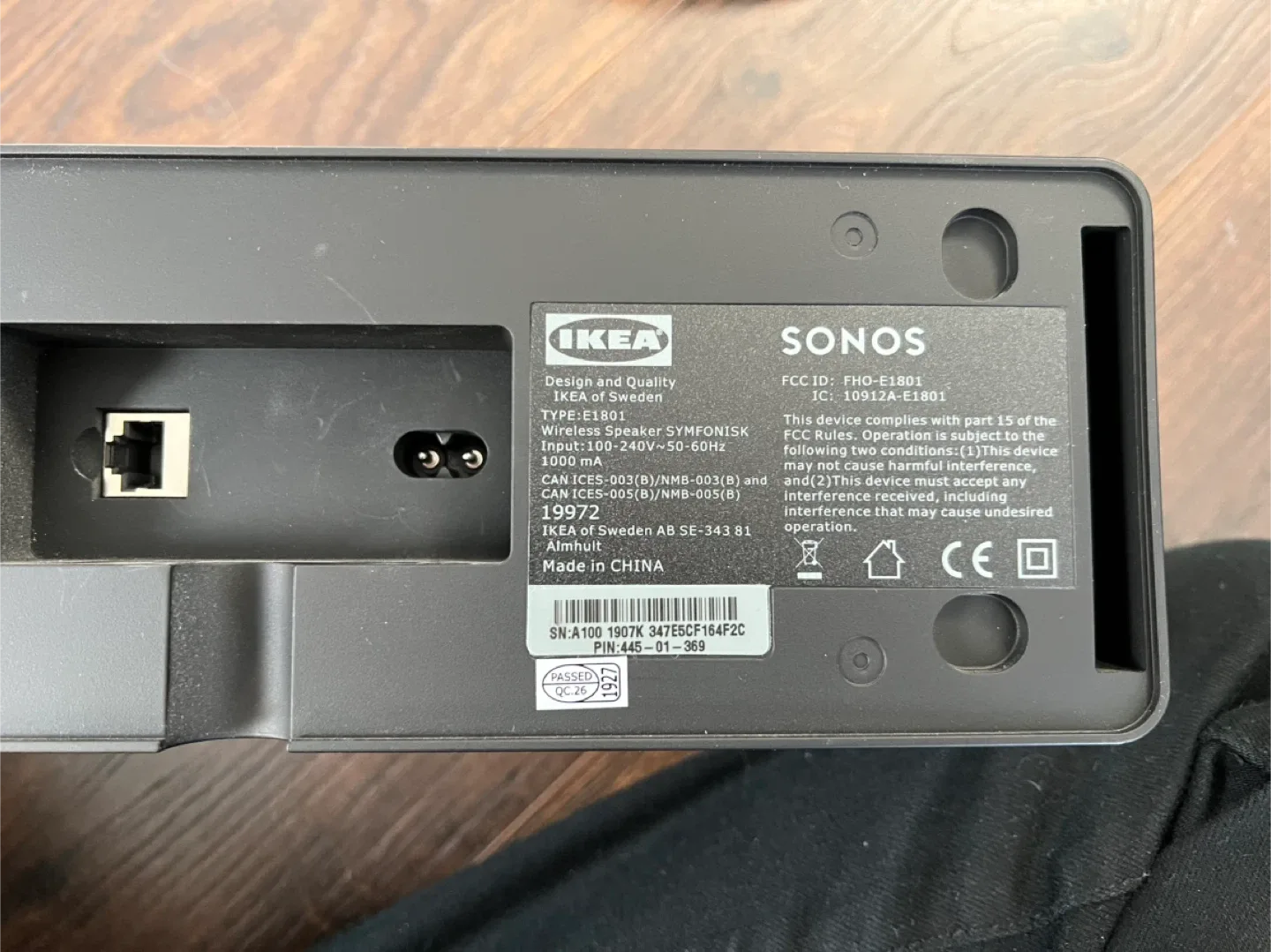 IKEA Sonos SYMFONISK Wireless Speaker image indicator(4)