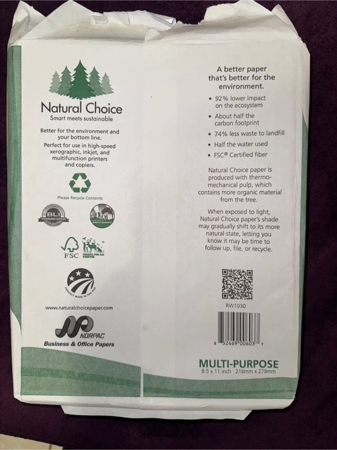 Natural Choice Multi-Purpose Paper image indicator(2)