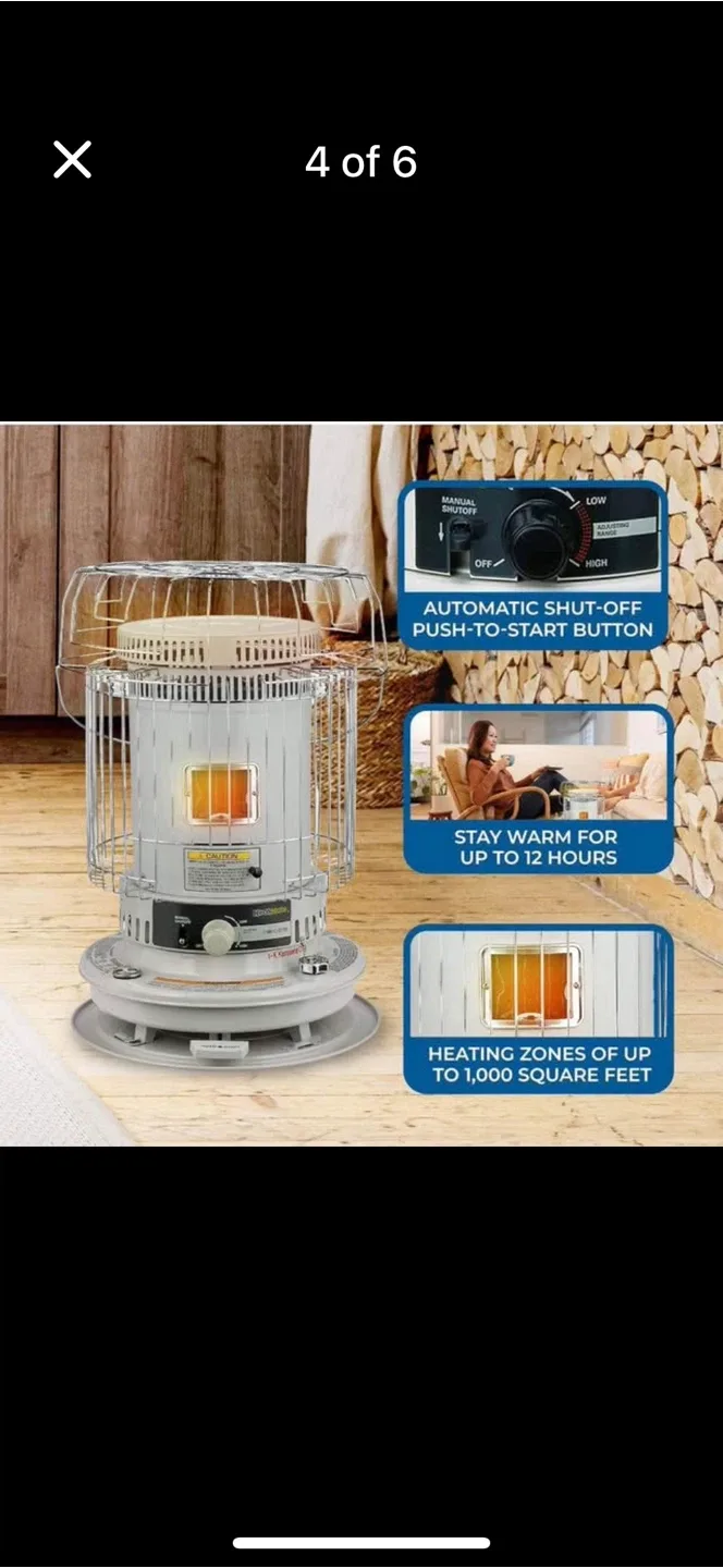 HeatMate 23,800 BTU Kerosene Heater HMIC-2230 thumbnail