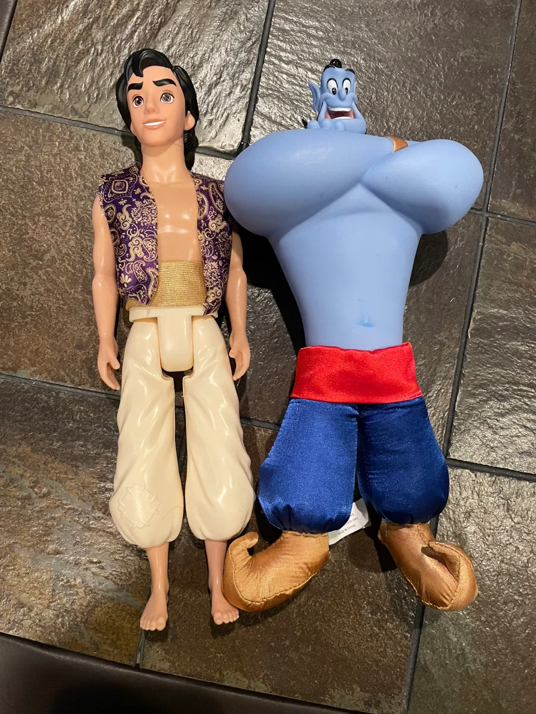 Disney Aladdin & Genie Dolls