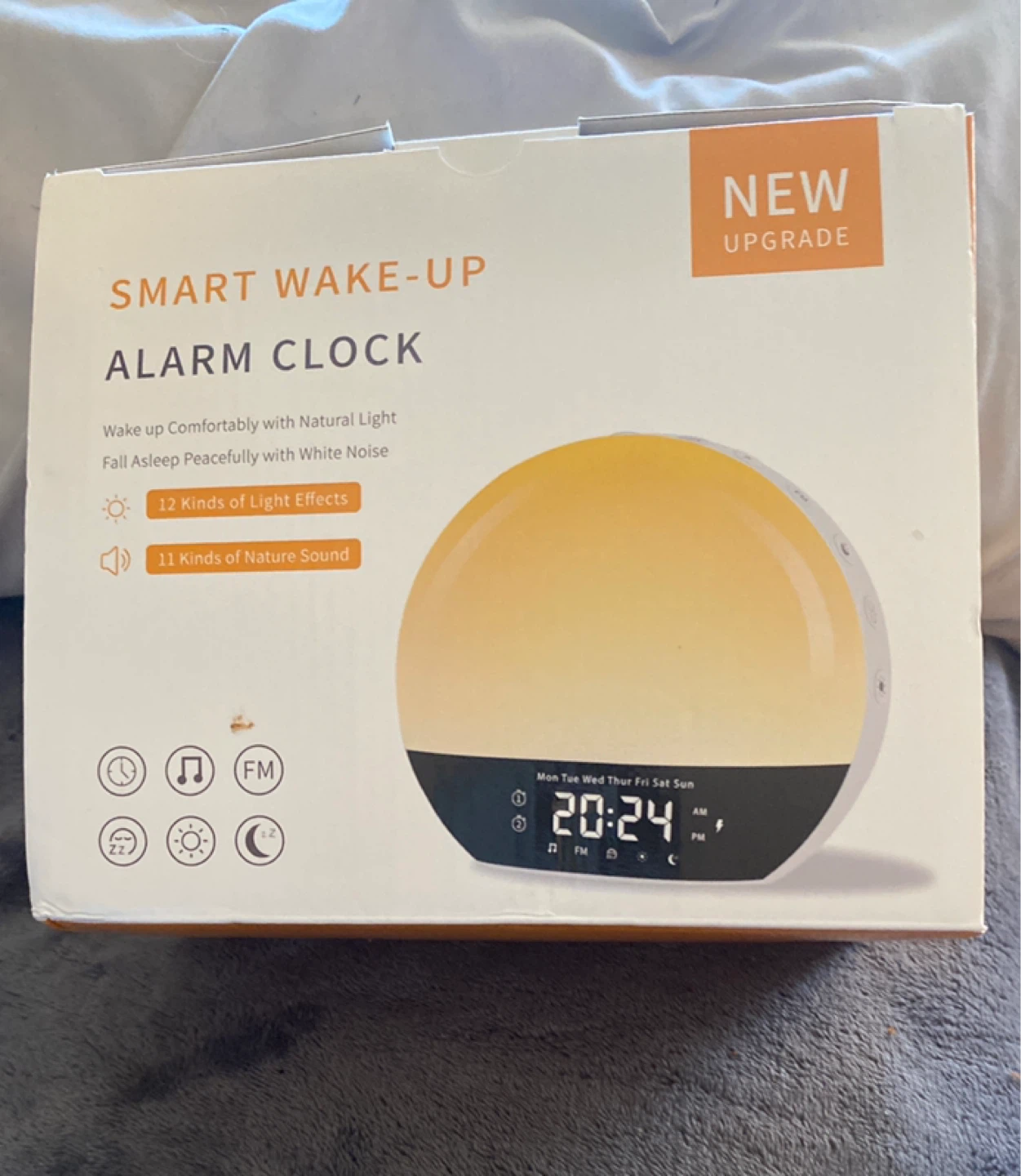 Smart Wake-Up Alarm Clock - New Upgrade