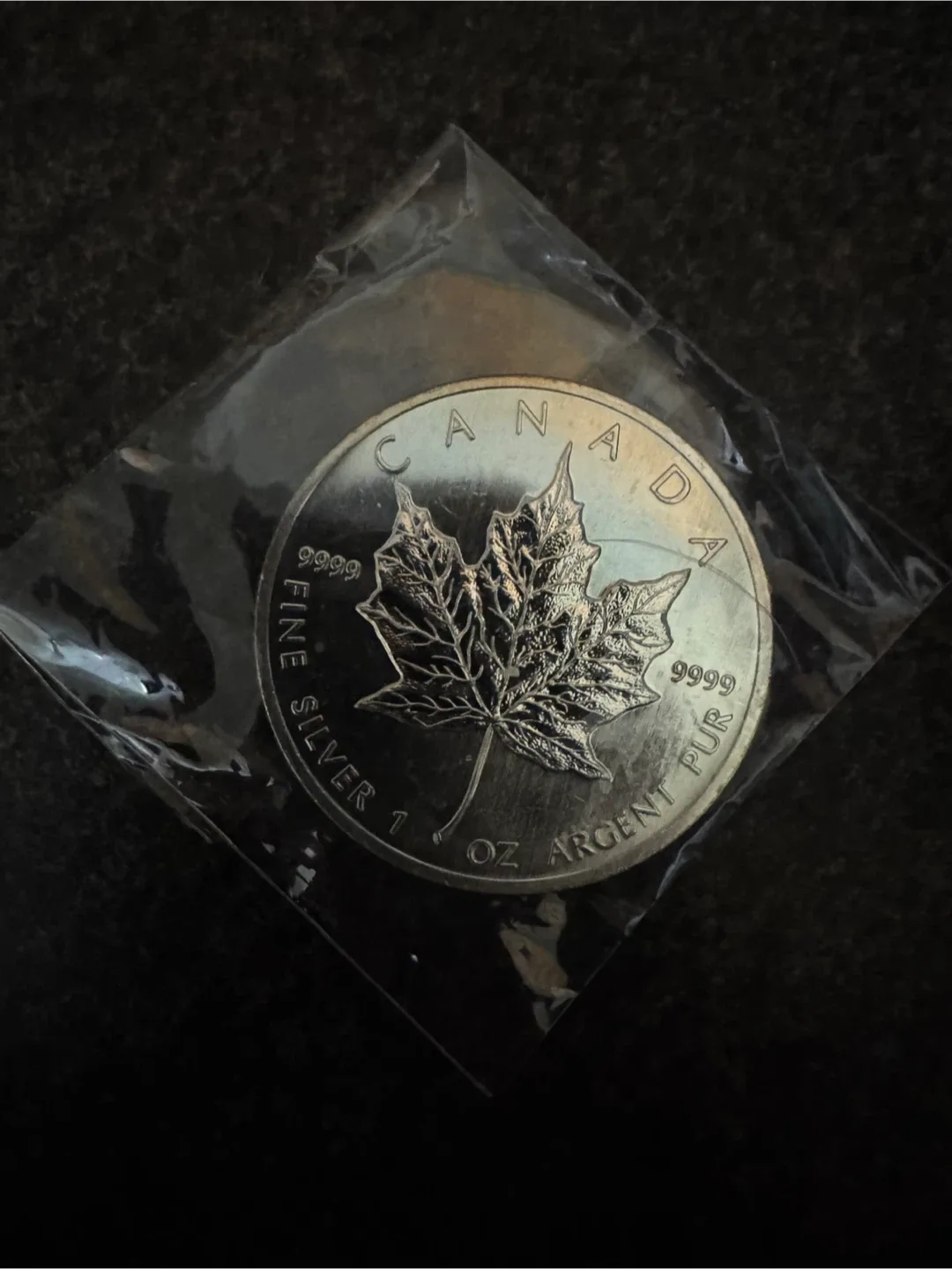 Canadian Maple Leaf 1 oz Fine Silver Coins image indicator(4)