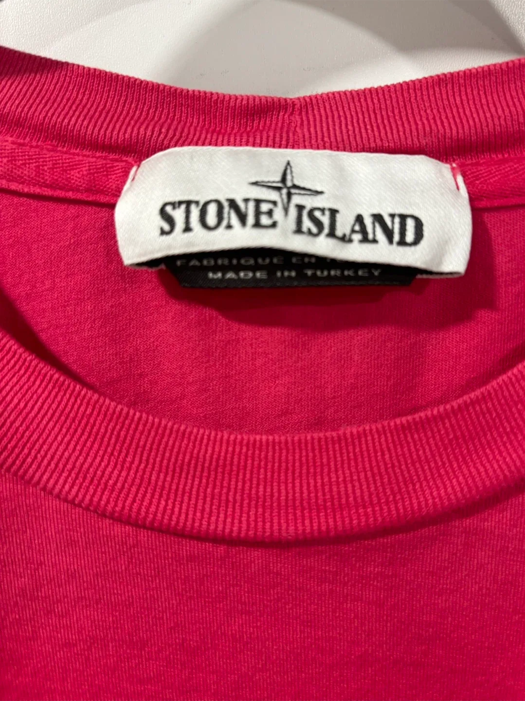Stone Island Shirt Long Sleeve Mens Size Large - Cherry Magenta image indicator(4)
