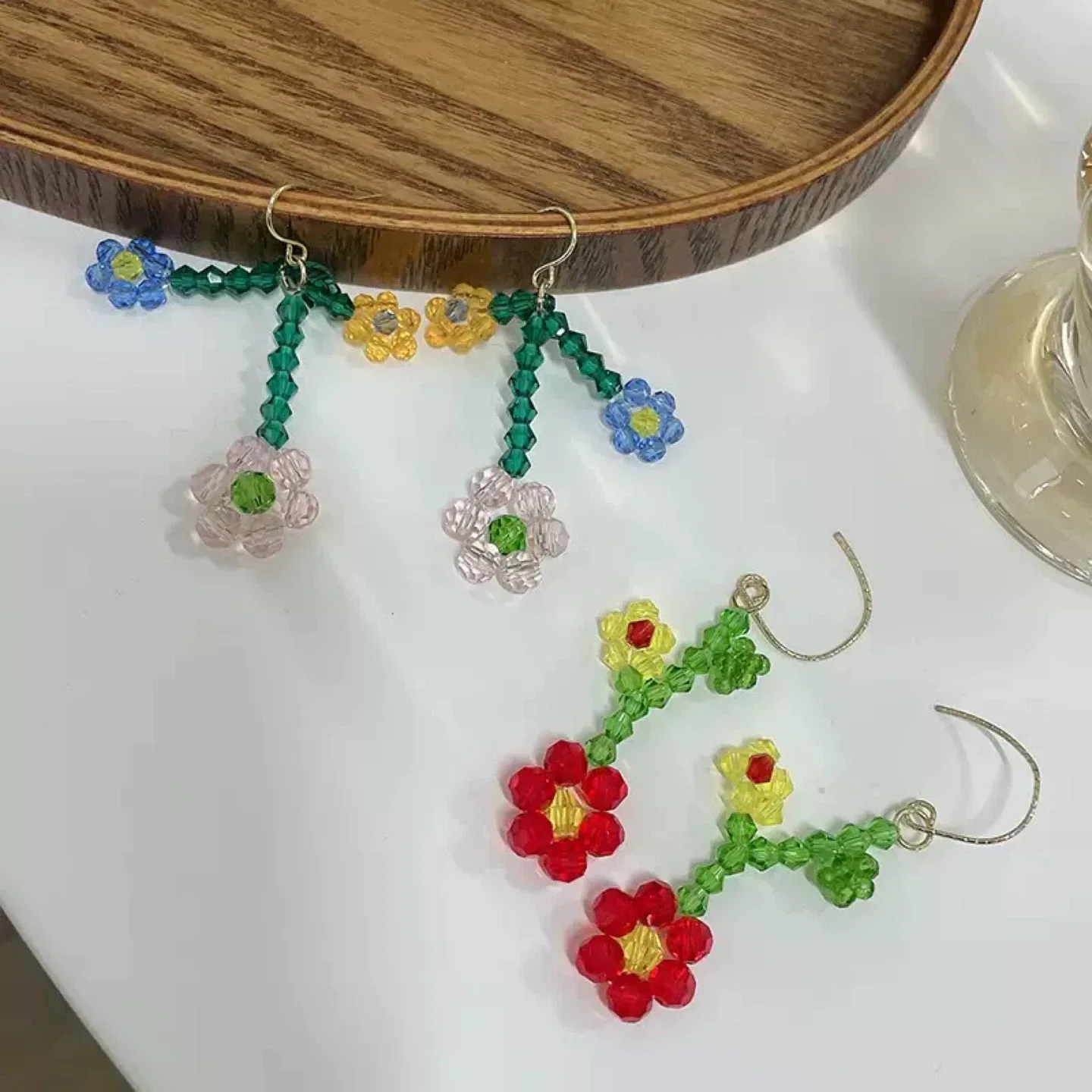 Flower Earrings Cute Earrings image indicator(9)