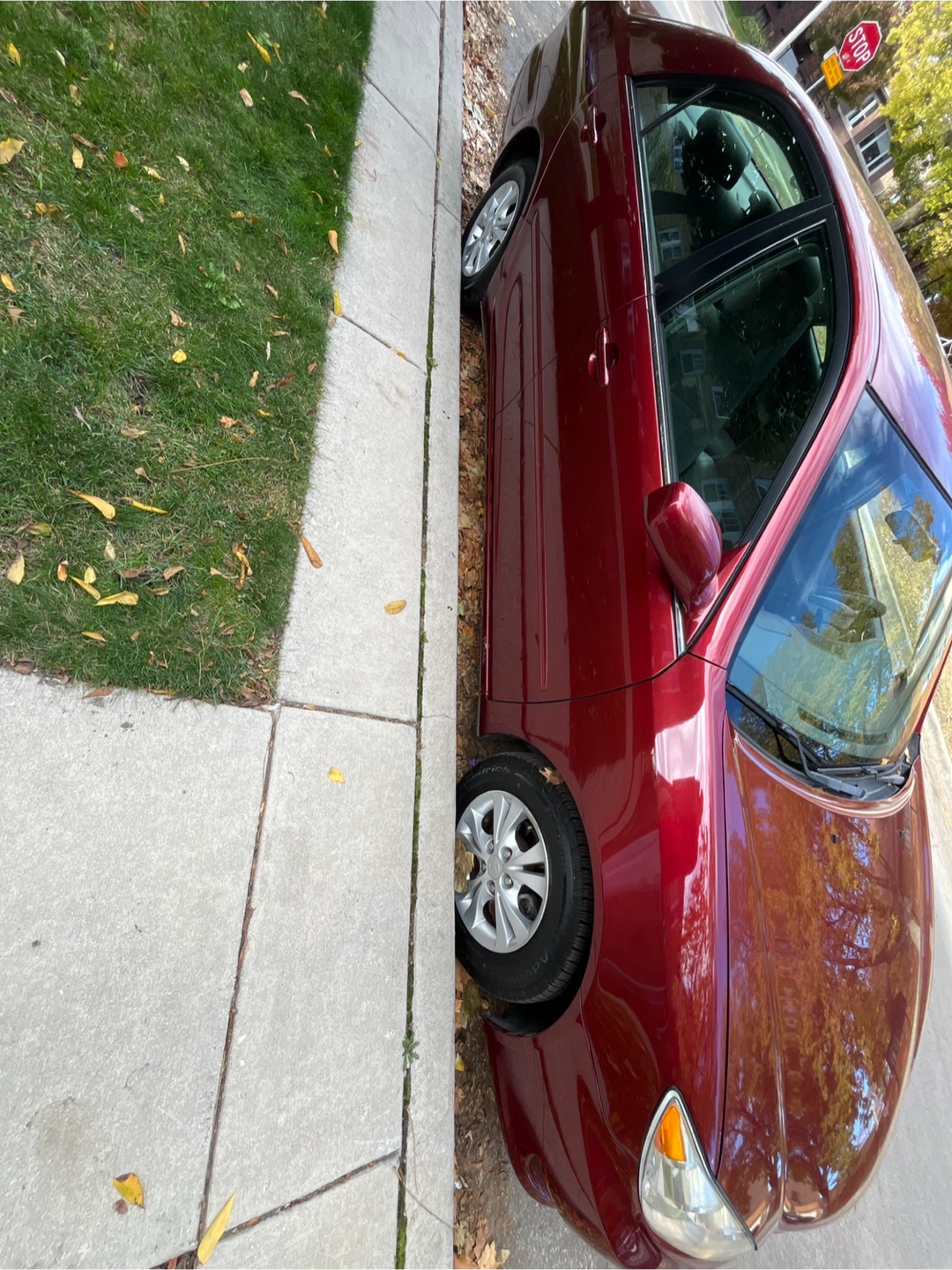 Red 2005 Toyota Camry - photo 4