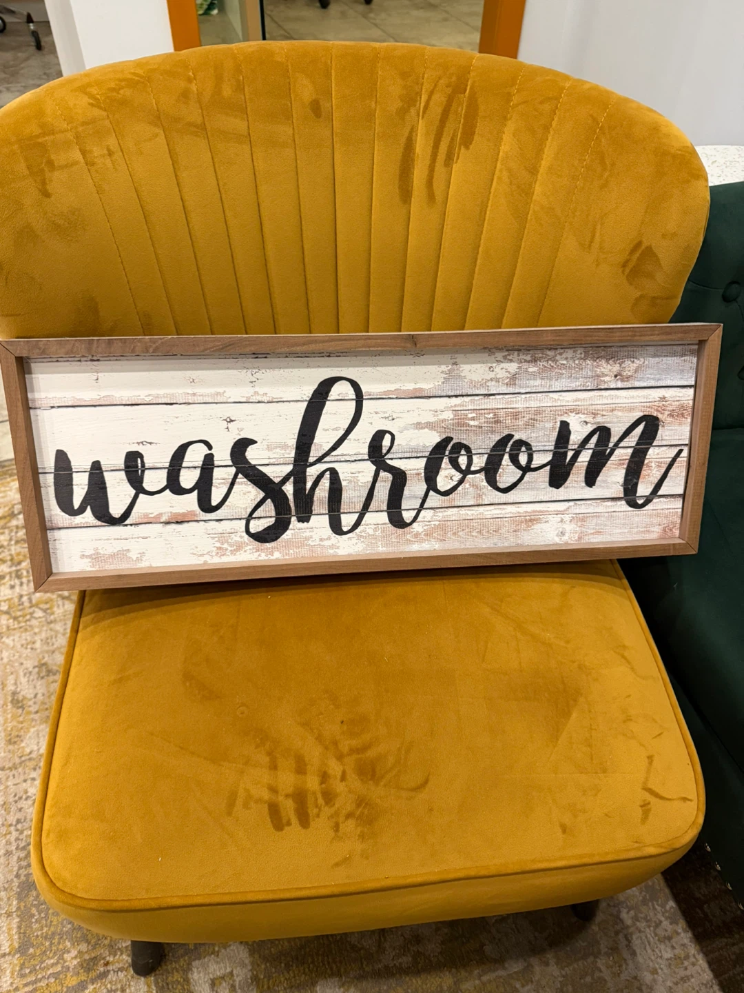 Washroom Sign