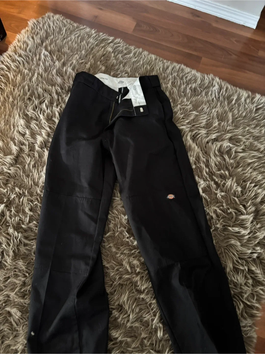 Dickies Loose Fit Black Pants 32x32 image indicator(2)