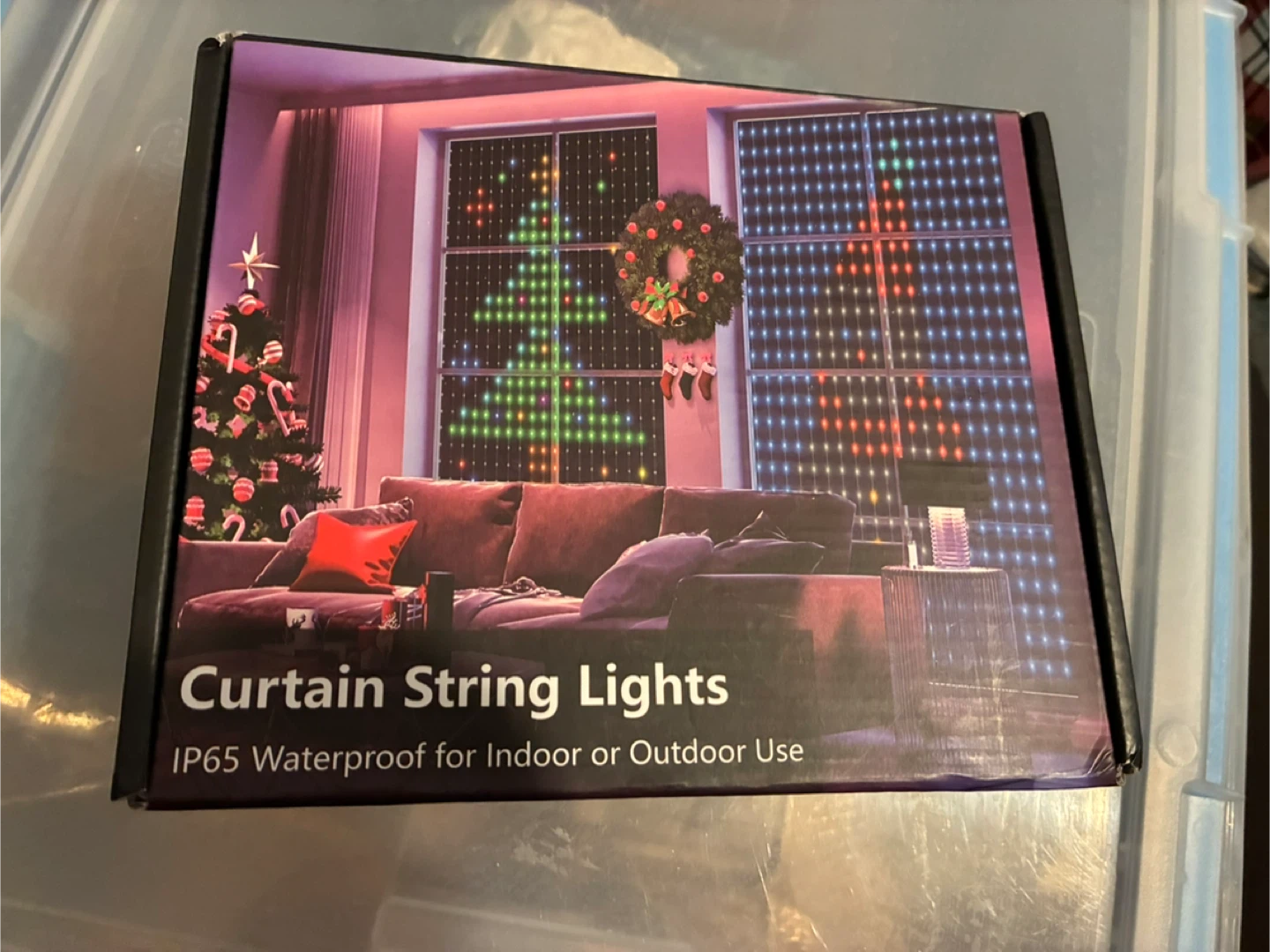Curtain String Lights - IP65 Waterproof, Indoor/Outdoor
