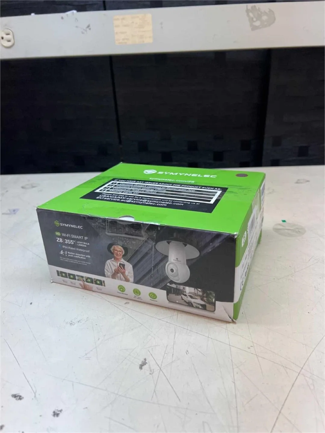 SYMNELEC 5G Dual-Band Light Bulb Camera image indicator(2)