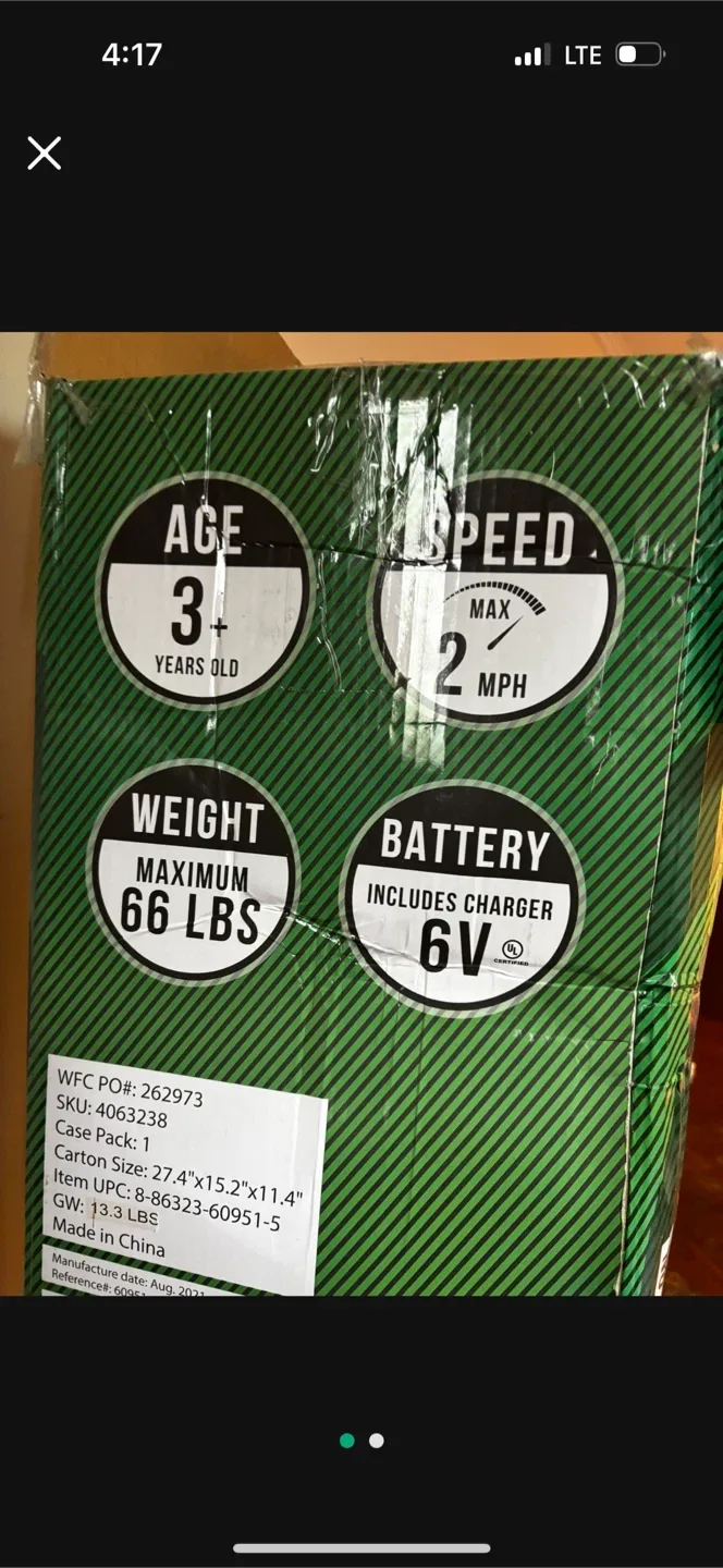 Mini Quad Battery Powered Ride On - New in Box! image indicator(2)