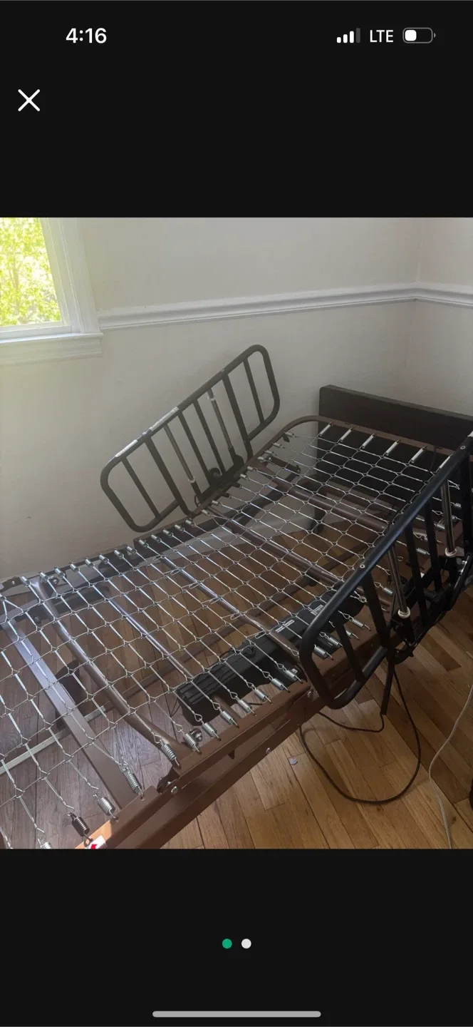 Adjustable Hospital Bed Frame