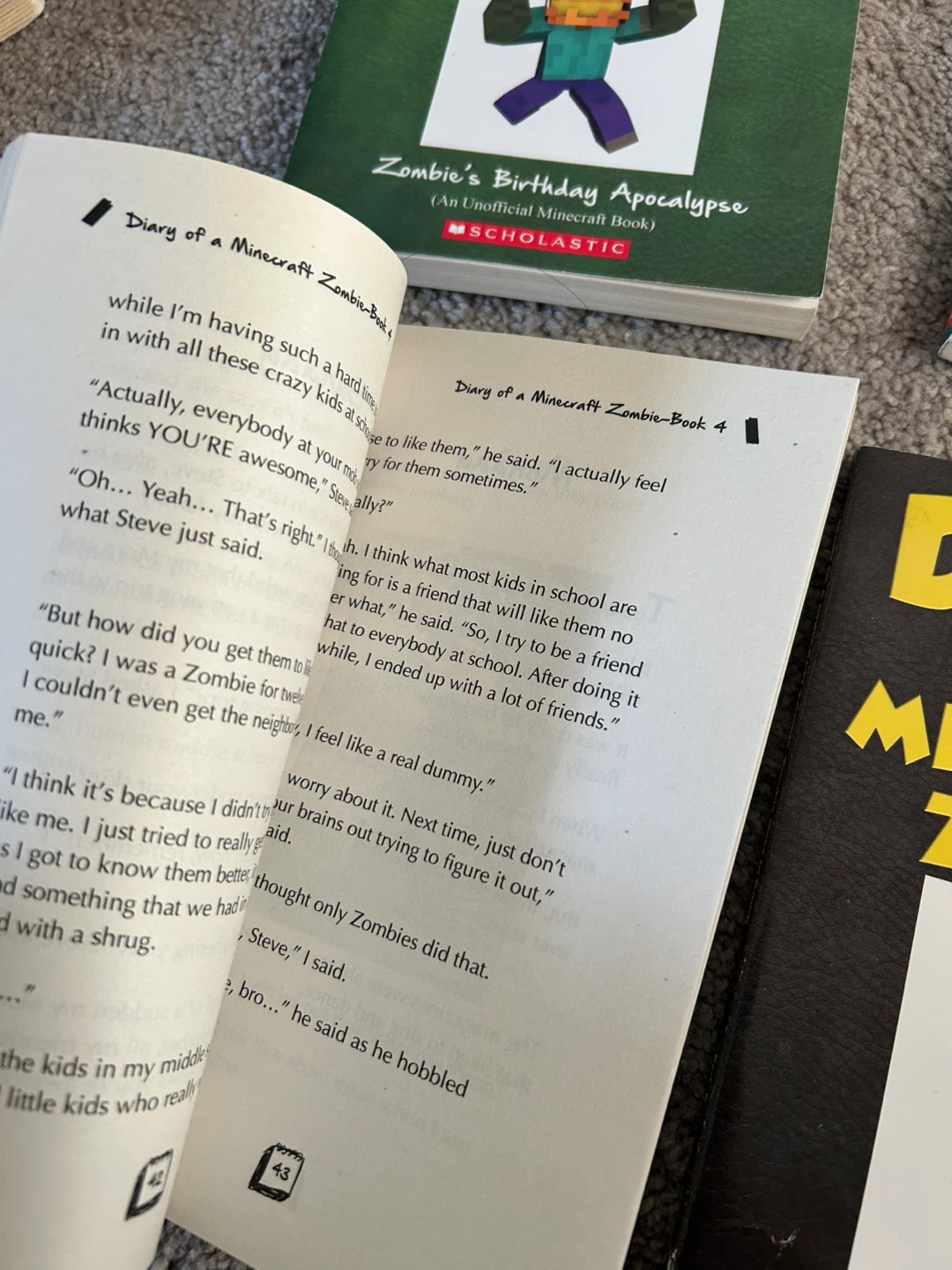 Diary of a Minecraft Zombie Books - Scholastic - photo 2