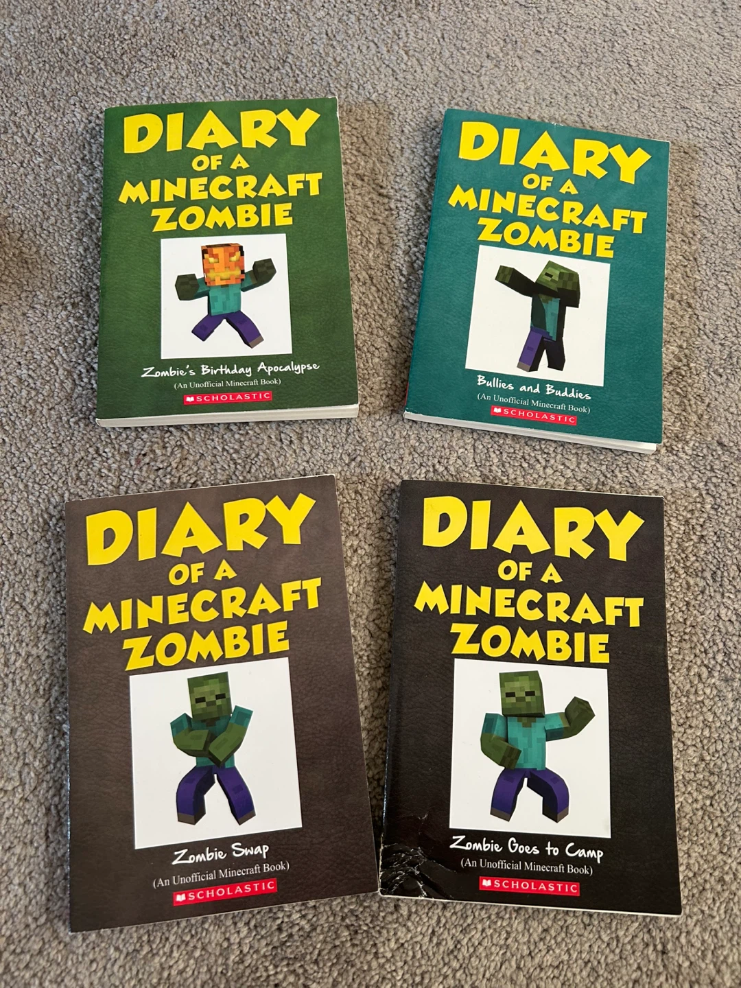 Diary of a Minecraft Zombie Books - Scholastic