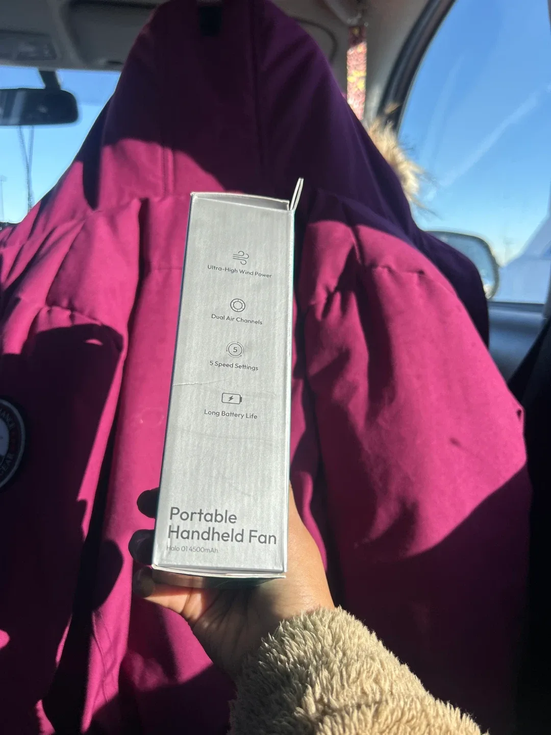 Aecooly Portable Handheld Fan - New in Box!