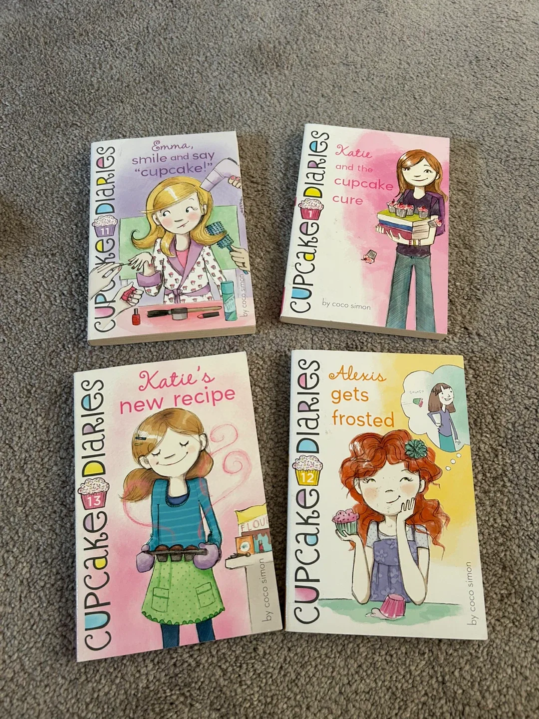 Cupcake Diaries Book Series by Coco Simon thumbnail