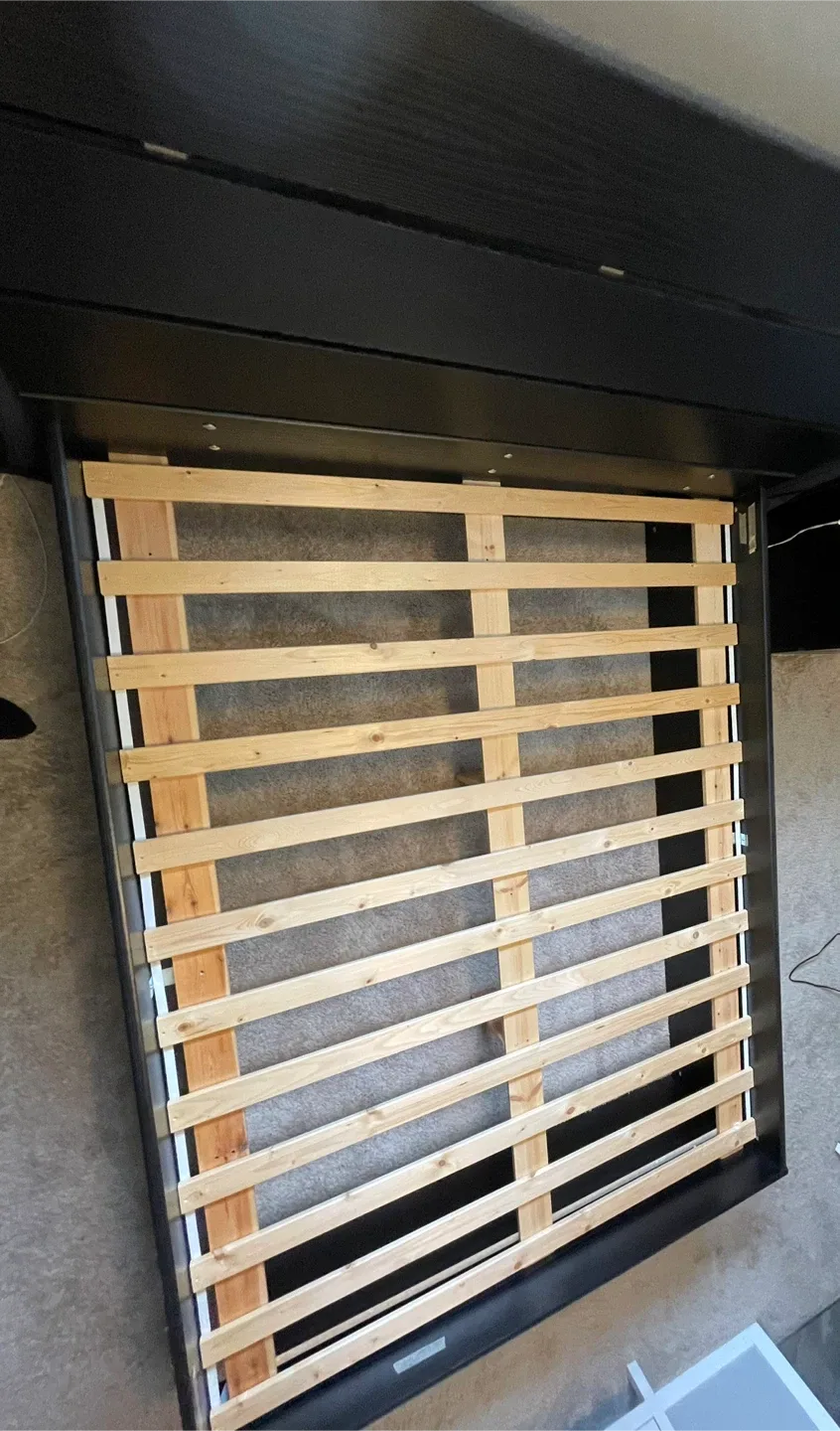 Black Queen Platform Bed Frame image indicator(5)