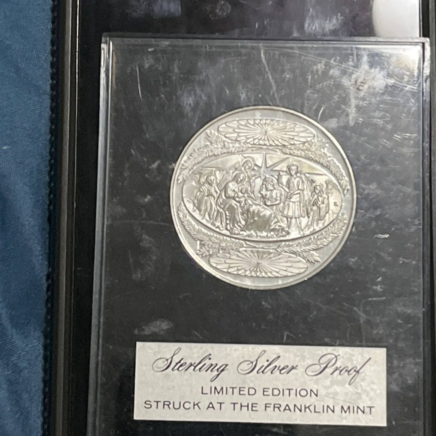 Sterling Silver Proof Limited Edition Franklin Mint Coin image indicator(4)