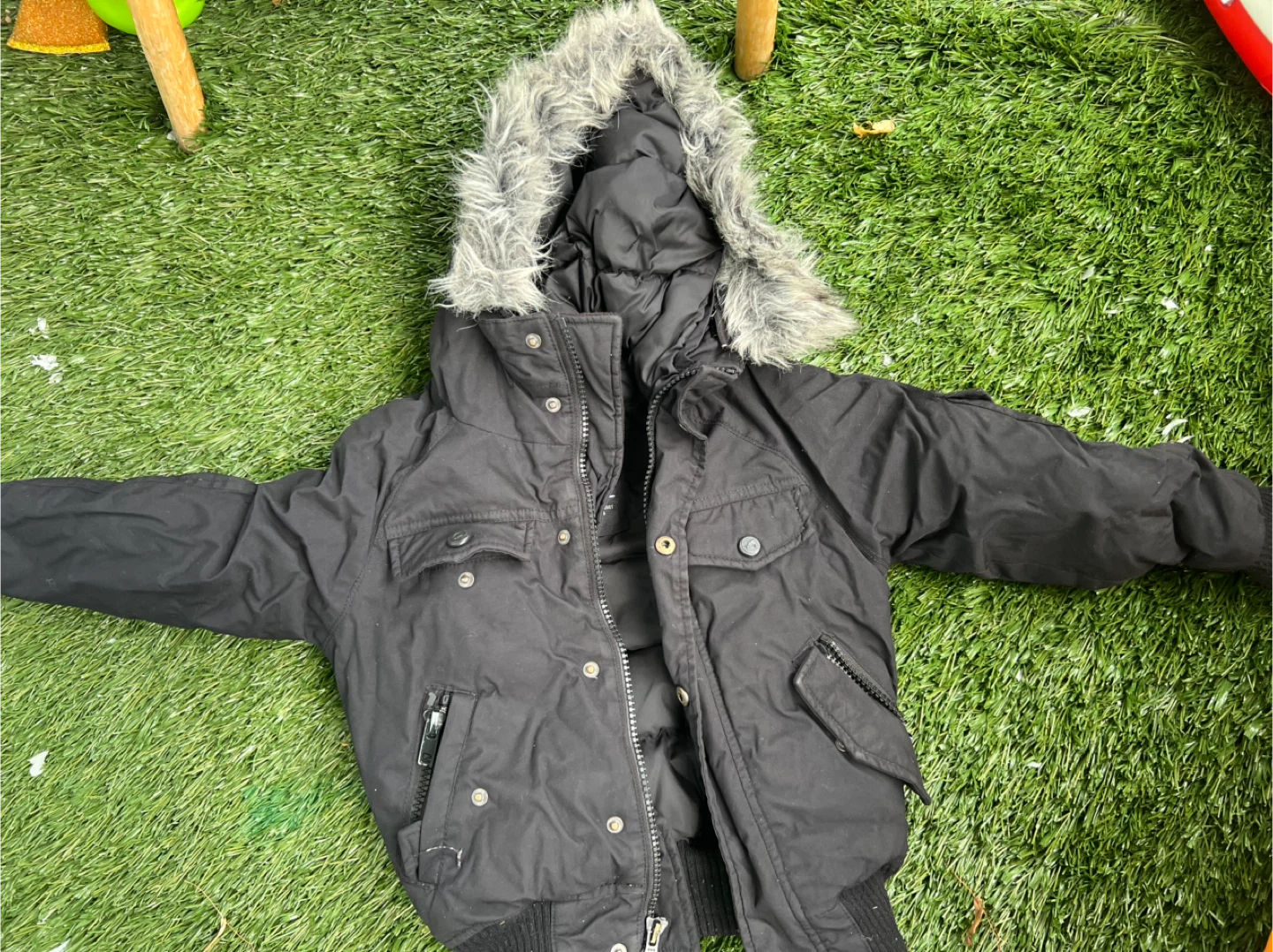 Ecko Unltd. Black Winter Jacket XS