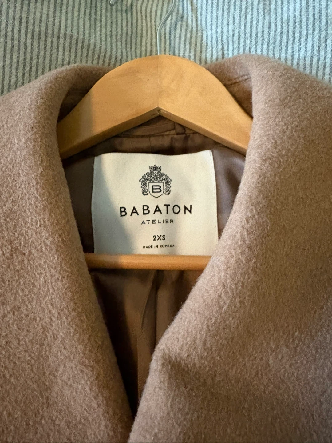 Babaton Atelier Wool Coat - 2XS - photo 2