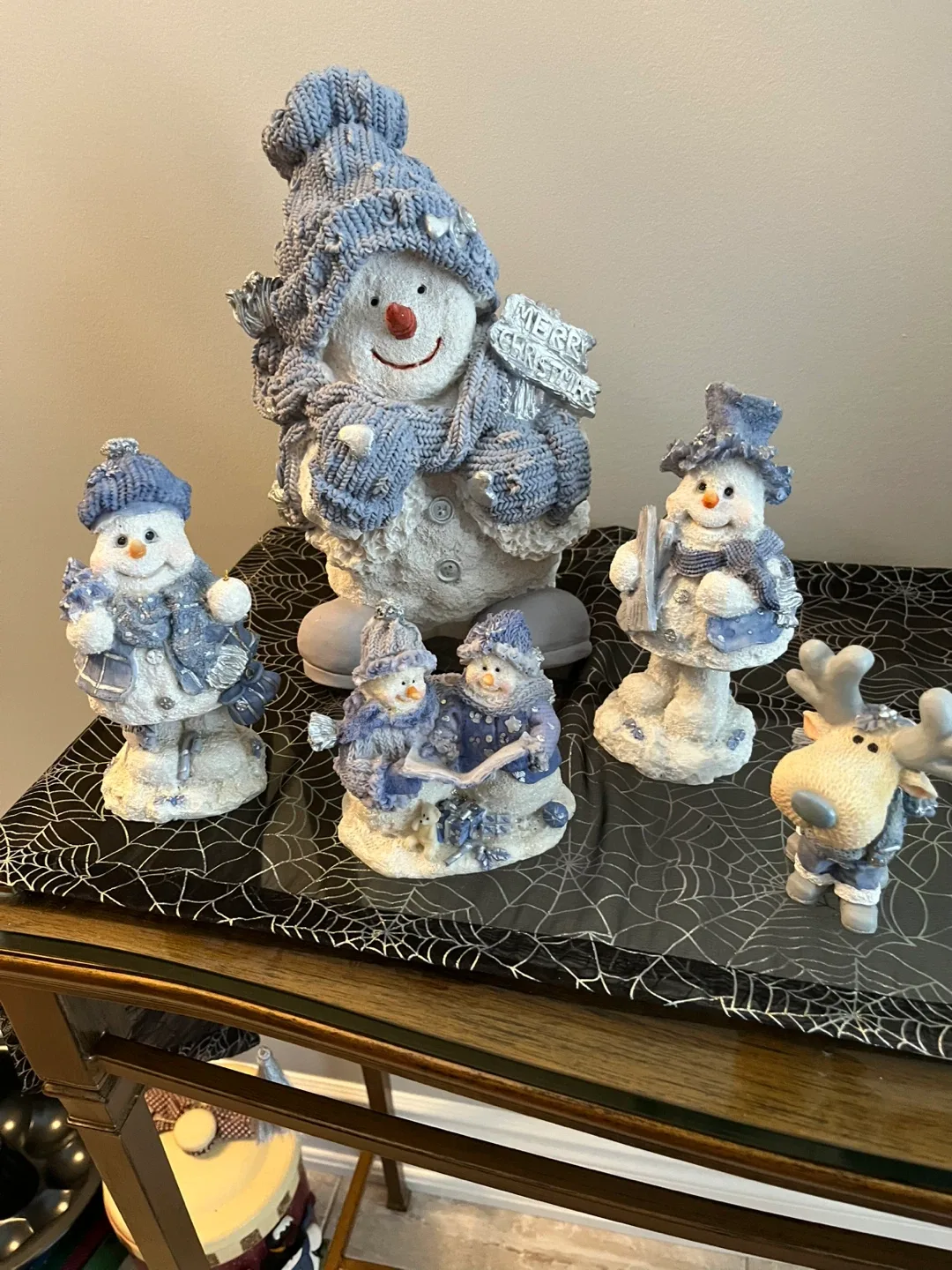 Snowman Christmas Figurines