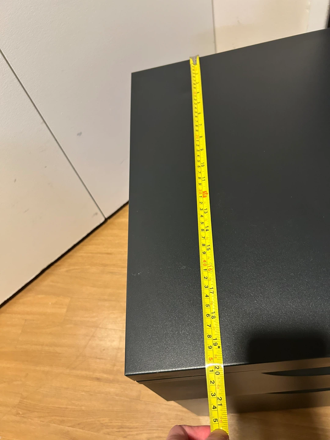 Black 2-Drawer Filing Cabinet - photo 4
