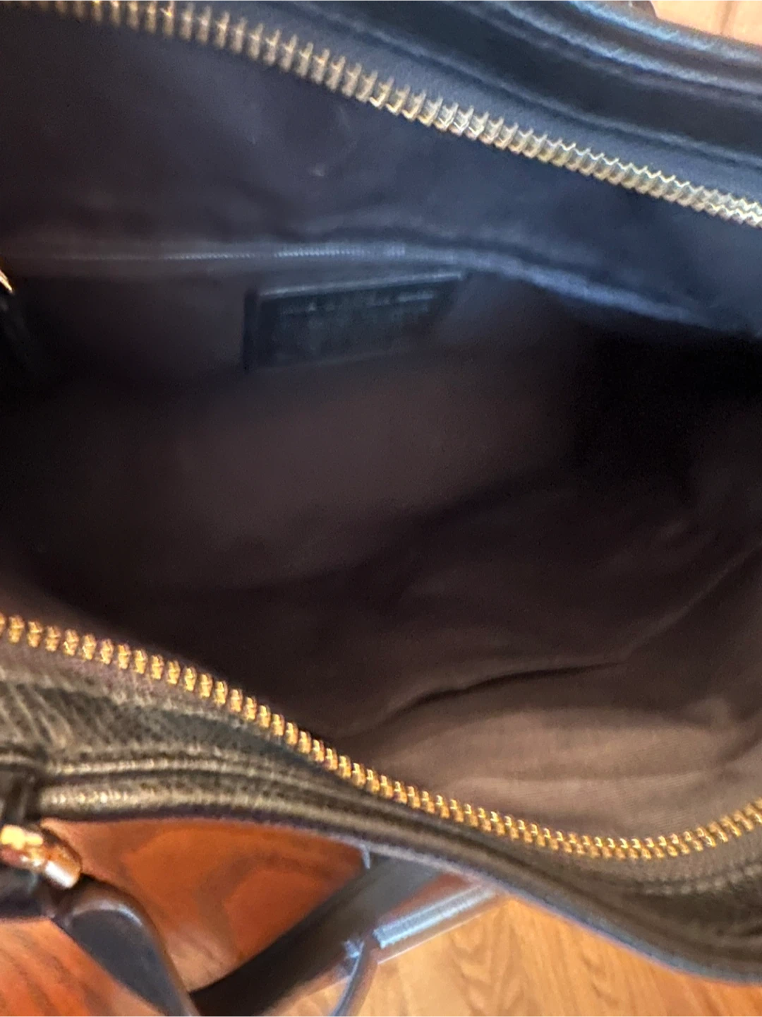 Coach Black Leather Tote Bag - photo 3