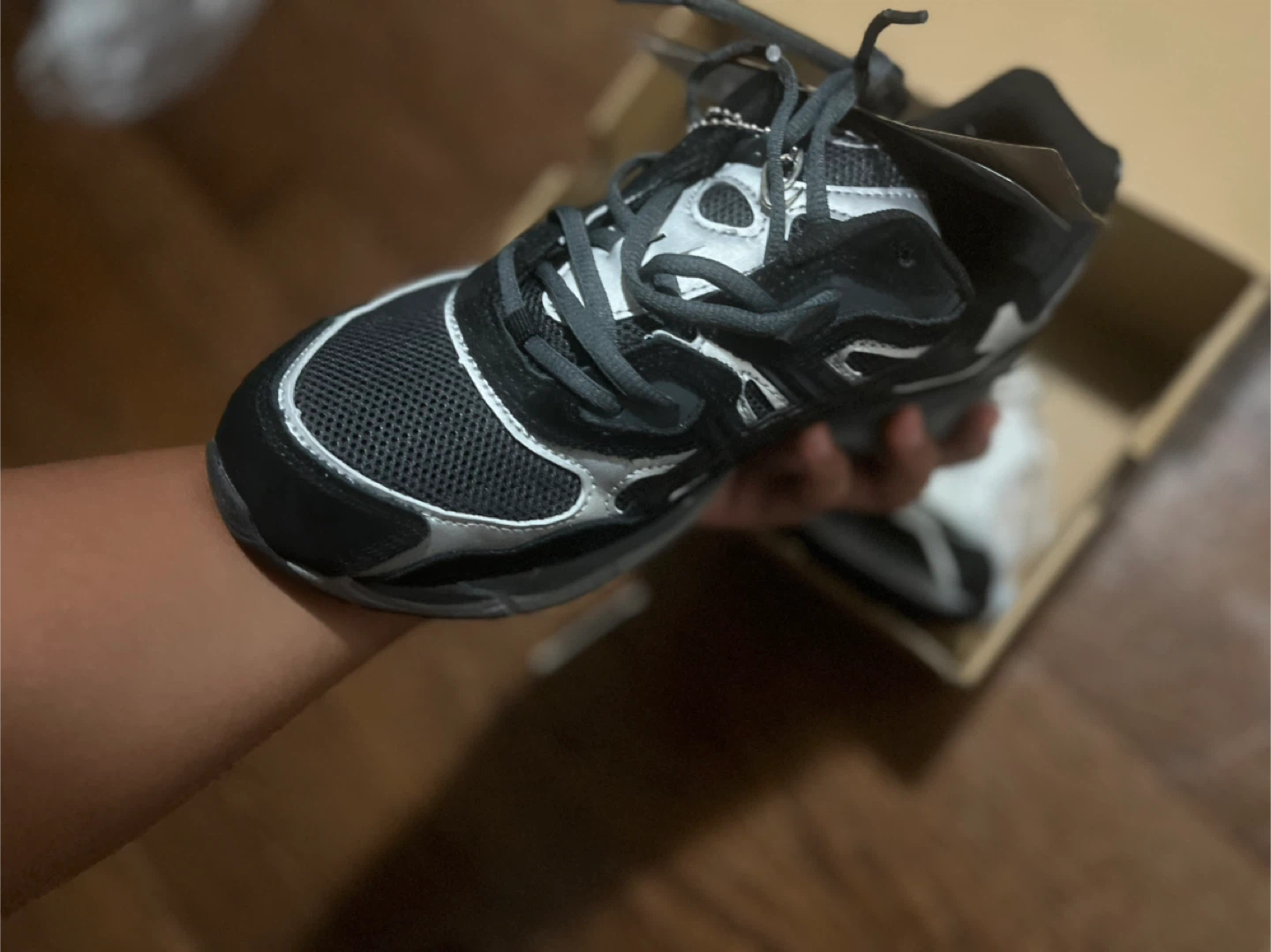 New ASICS GEL-KAYANO 14 Black/Silver US 10