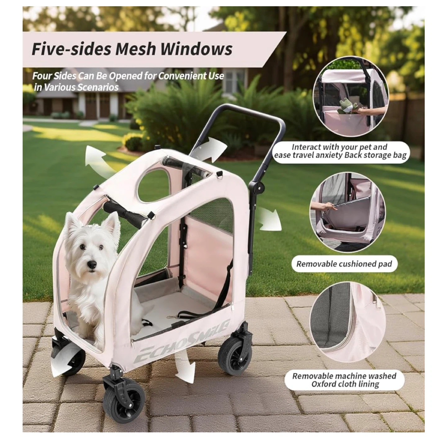 Echosmile Pet Stroller - photo 3