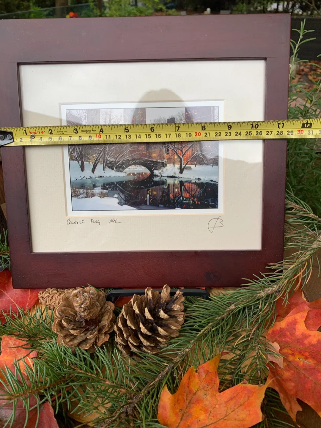Framed Photo Art Central Park Print image indicator(8)