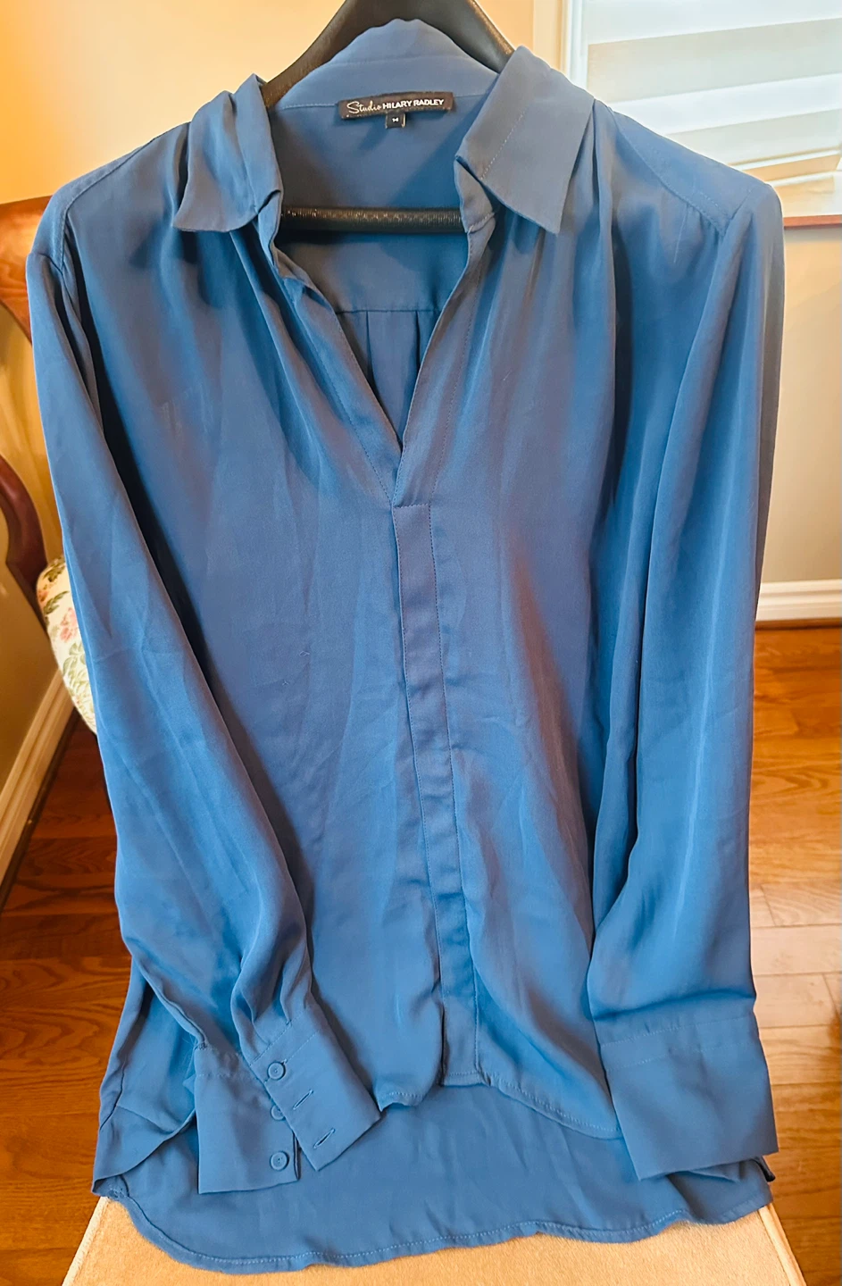 Blue Blouse - Size 14