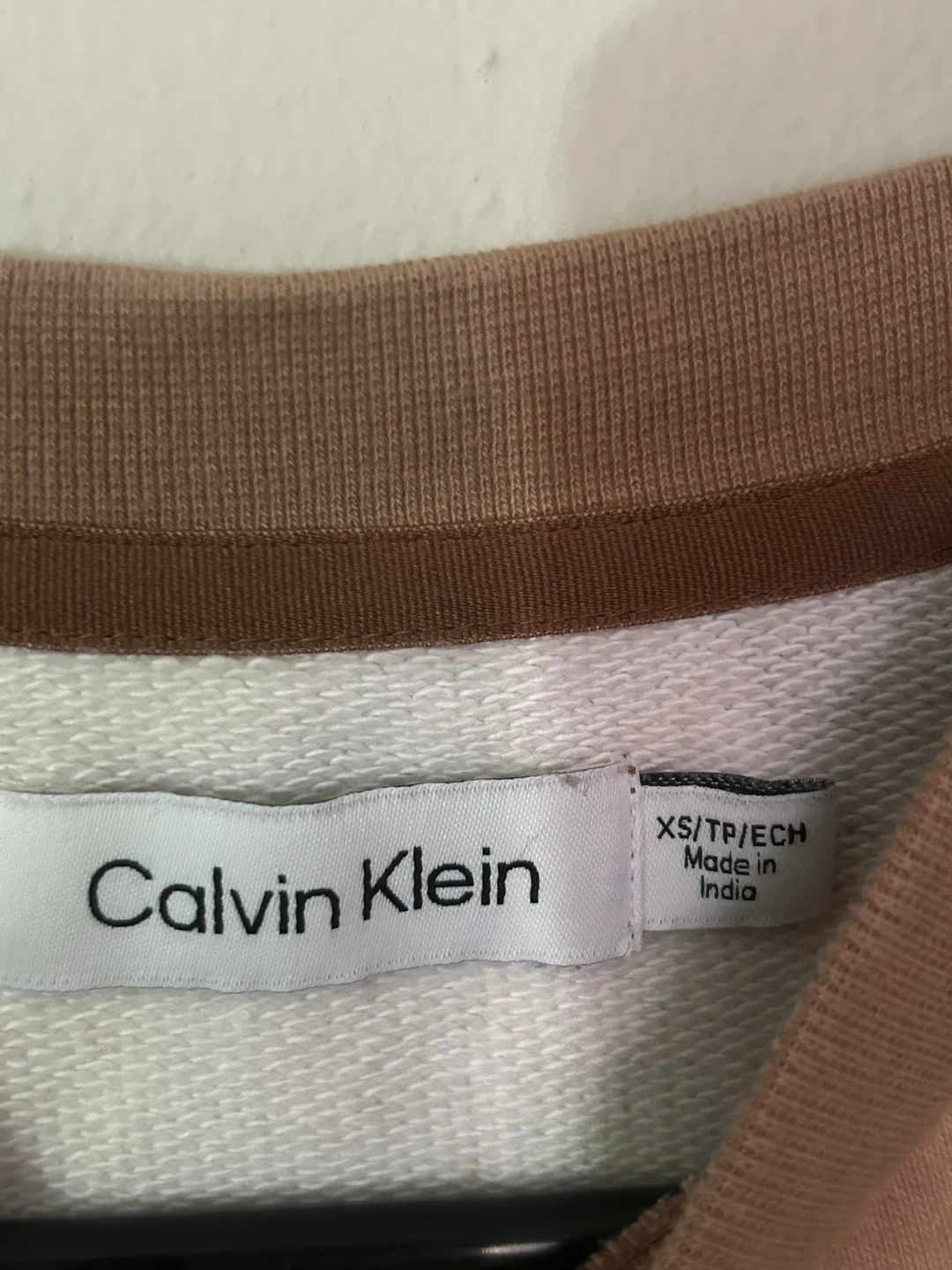 Calvin Klein XS  Brown Sweatshirt - photo 2