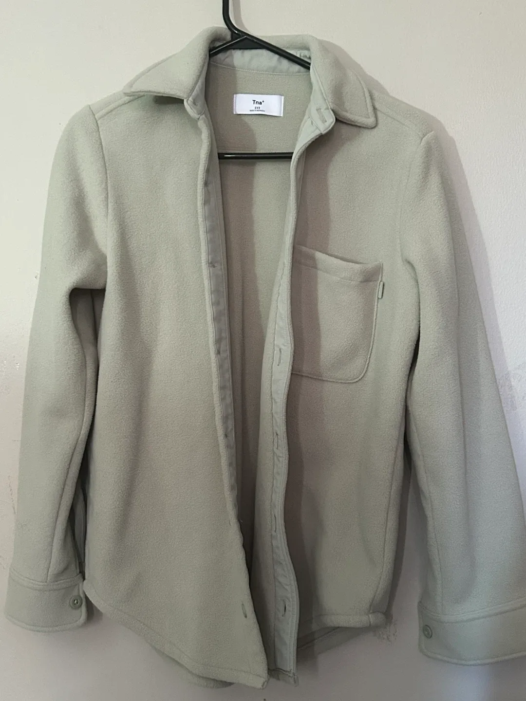 Tna Fleece Shirt Jacket - XXS thumbnail