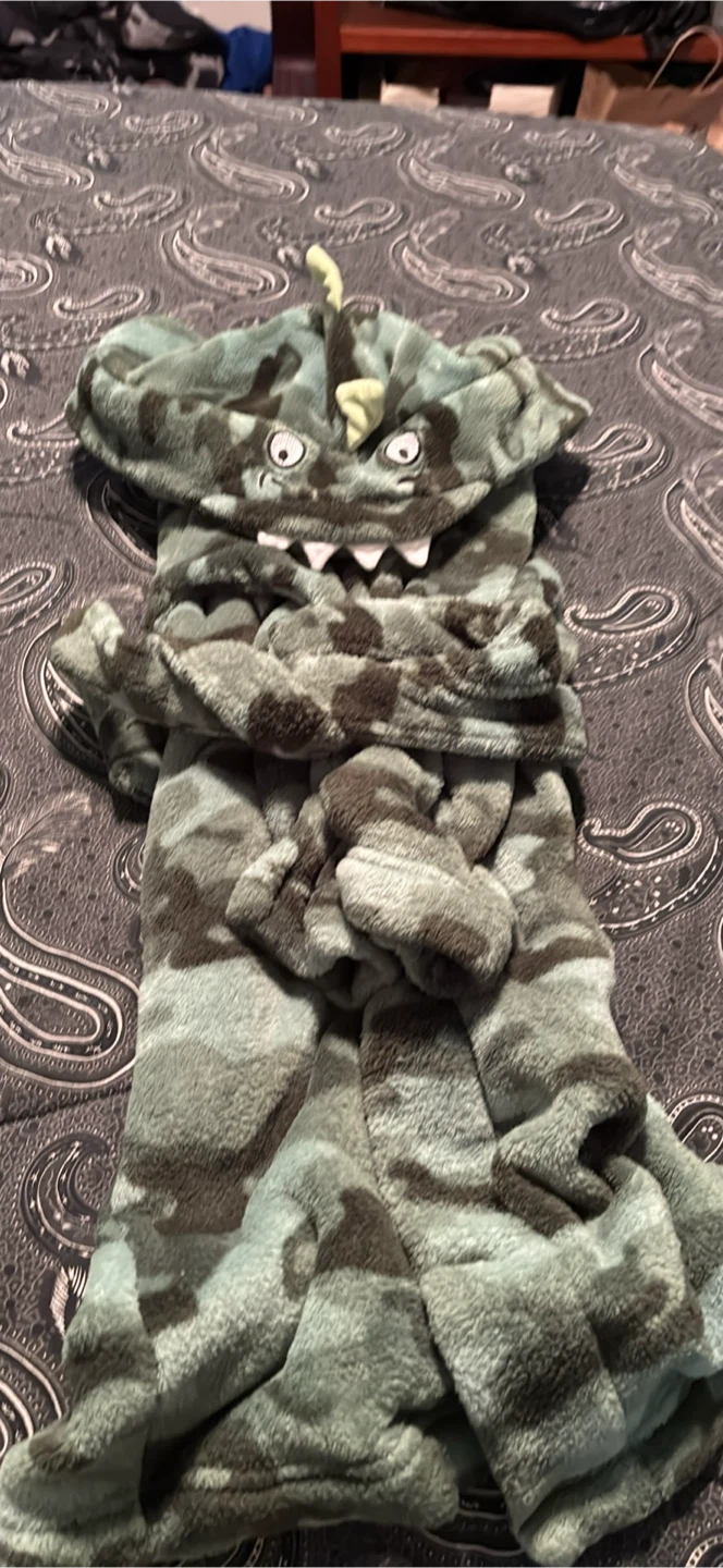 Assorted Animal Onesies and bath robe - photo 3
