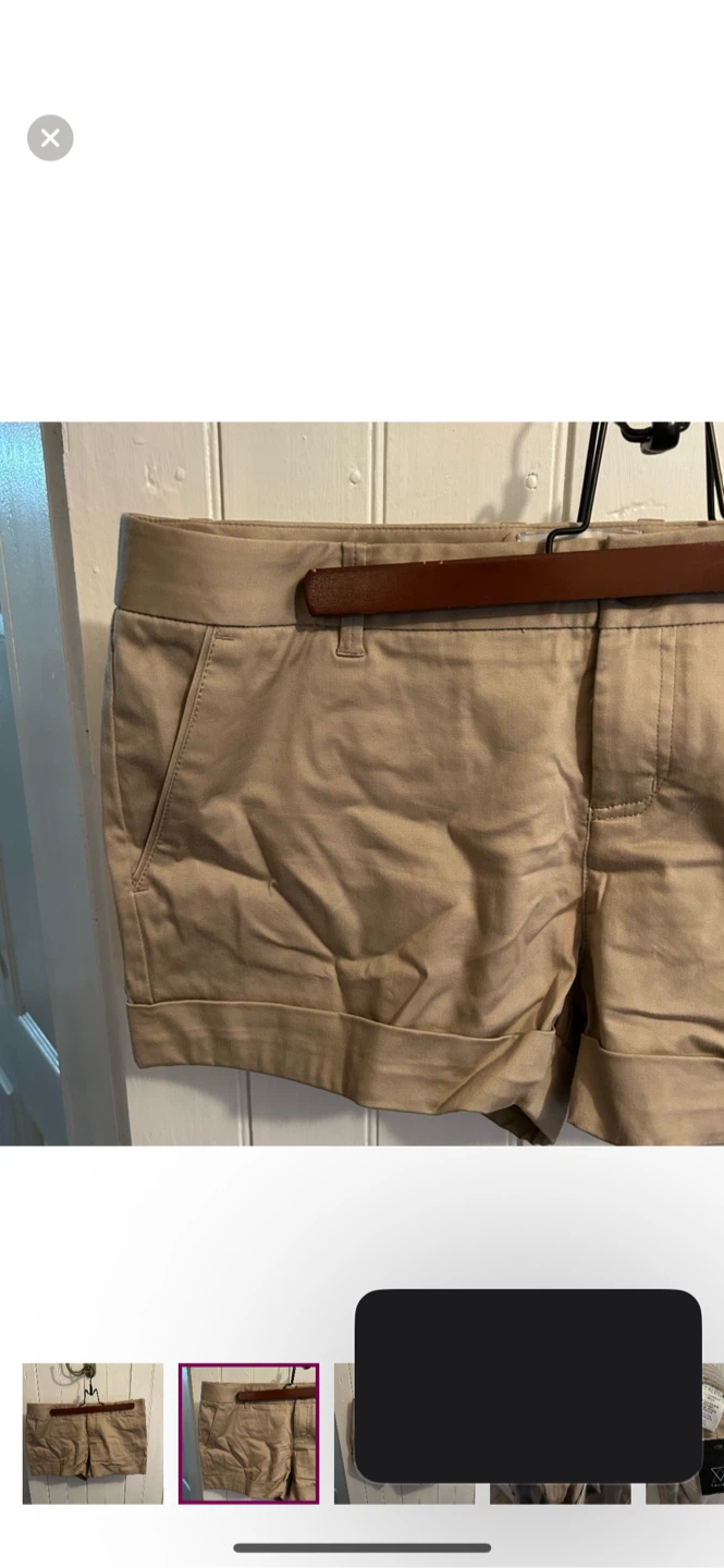 Talula Khaki Shorts - Size 8 - photo 2