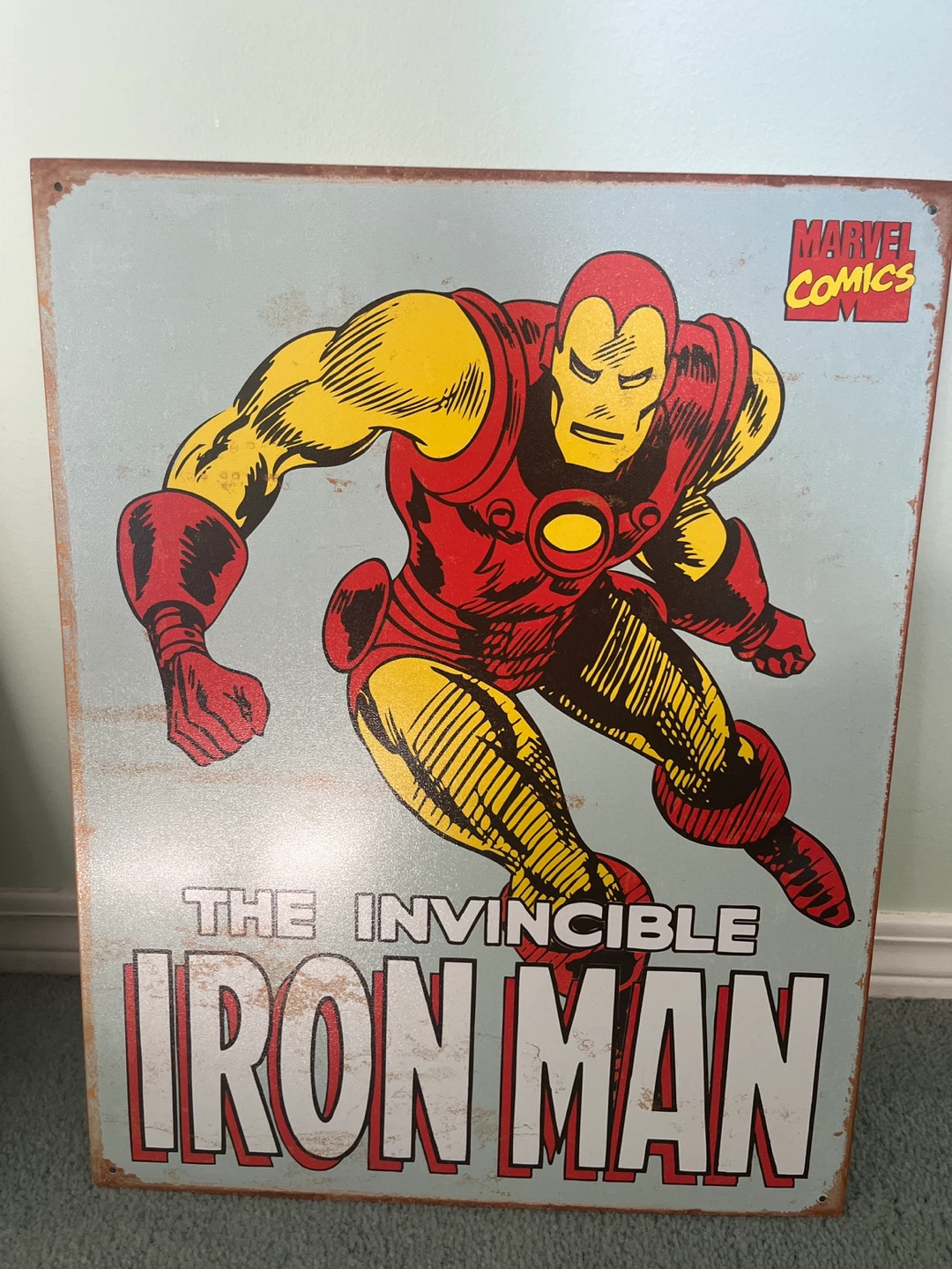 Marvel Comics - The Invincible Iron Man Sign