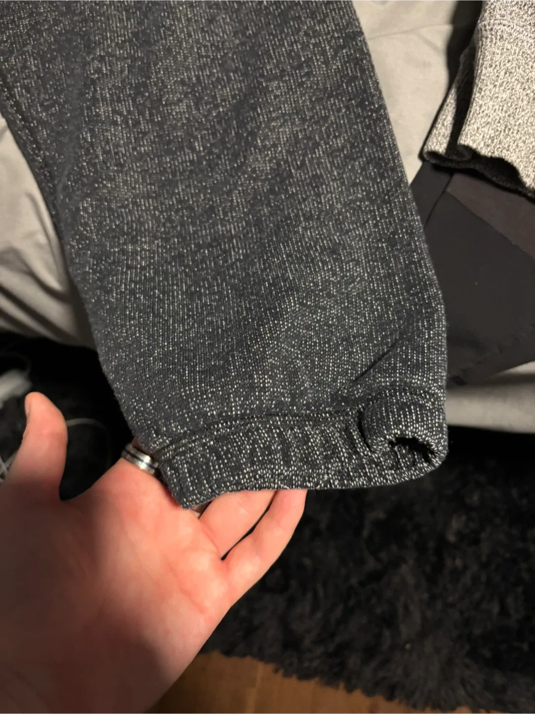 Roots Salt and Pepper Grey Hoodie & Sweatpants Set image indicator(3)