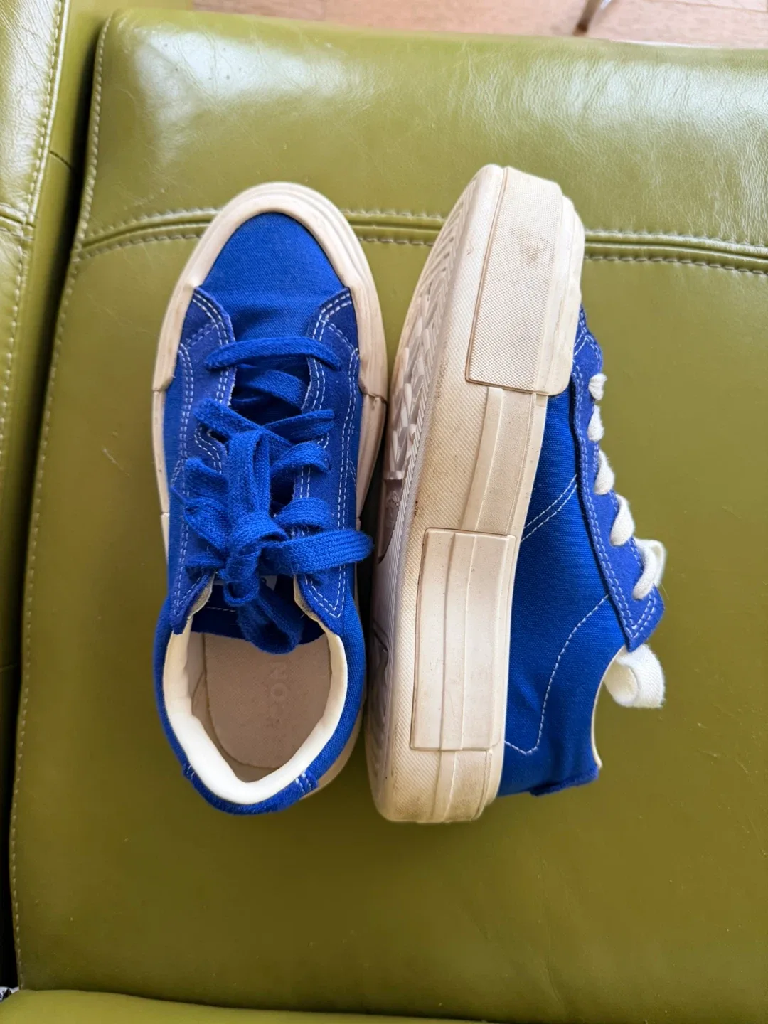 Blue Converse Sneakers