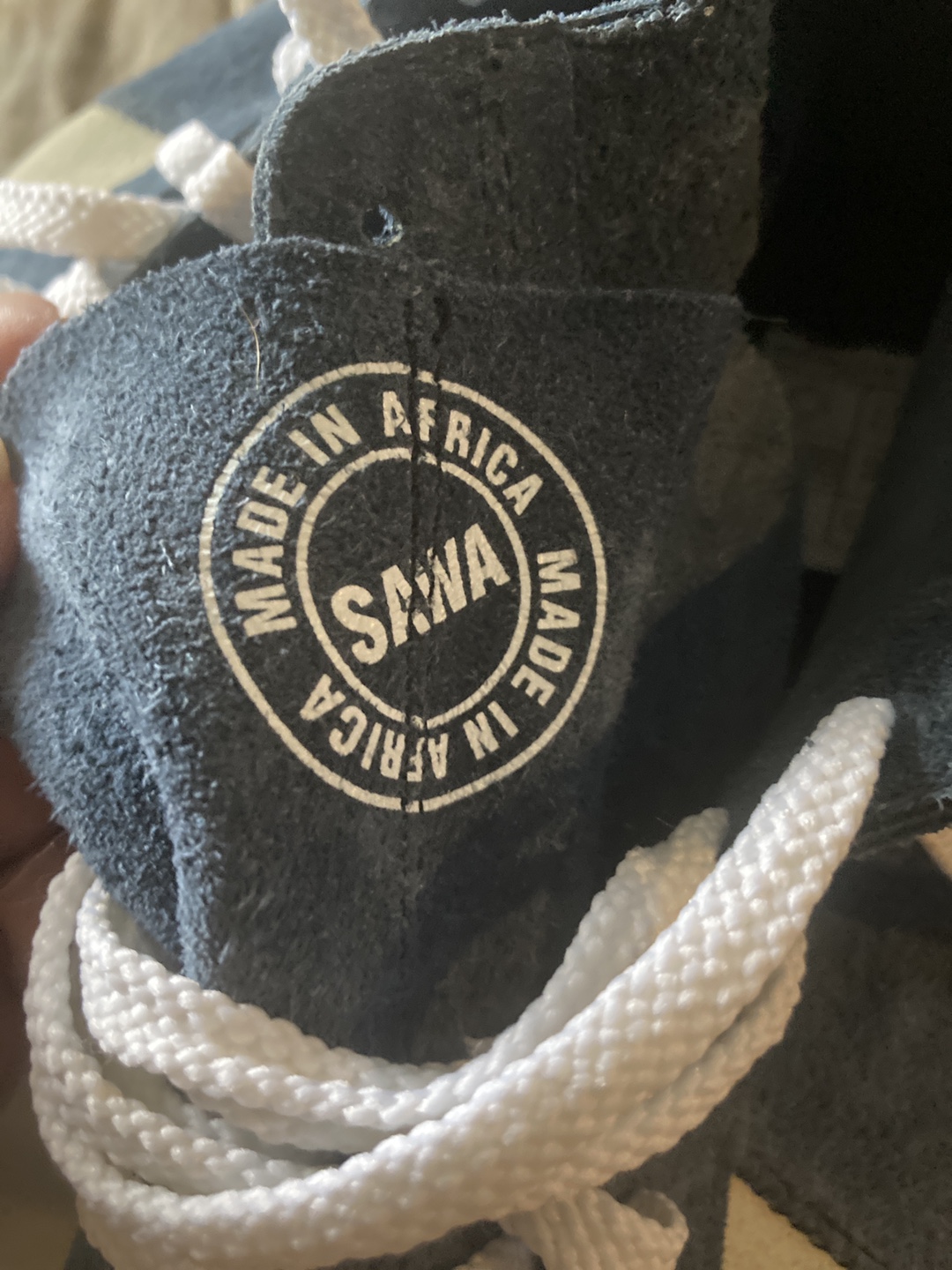 SAWA Blue Suede Sneakers - Size 43 - photo 2