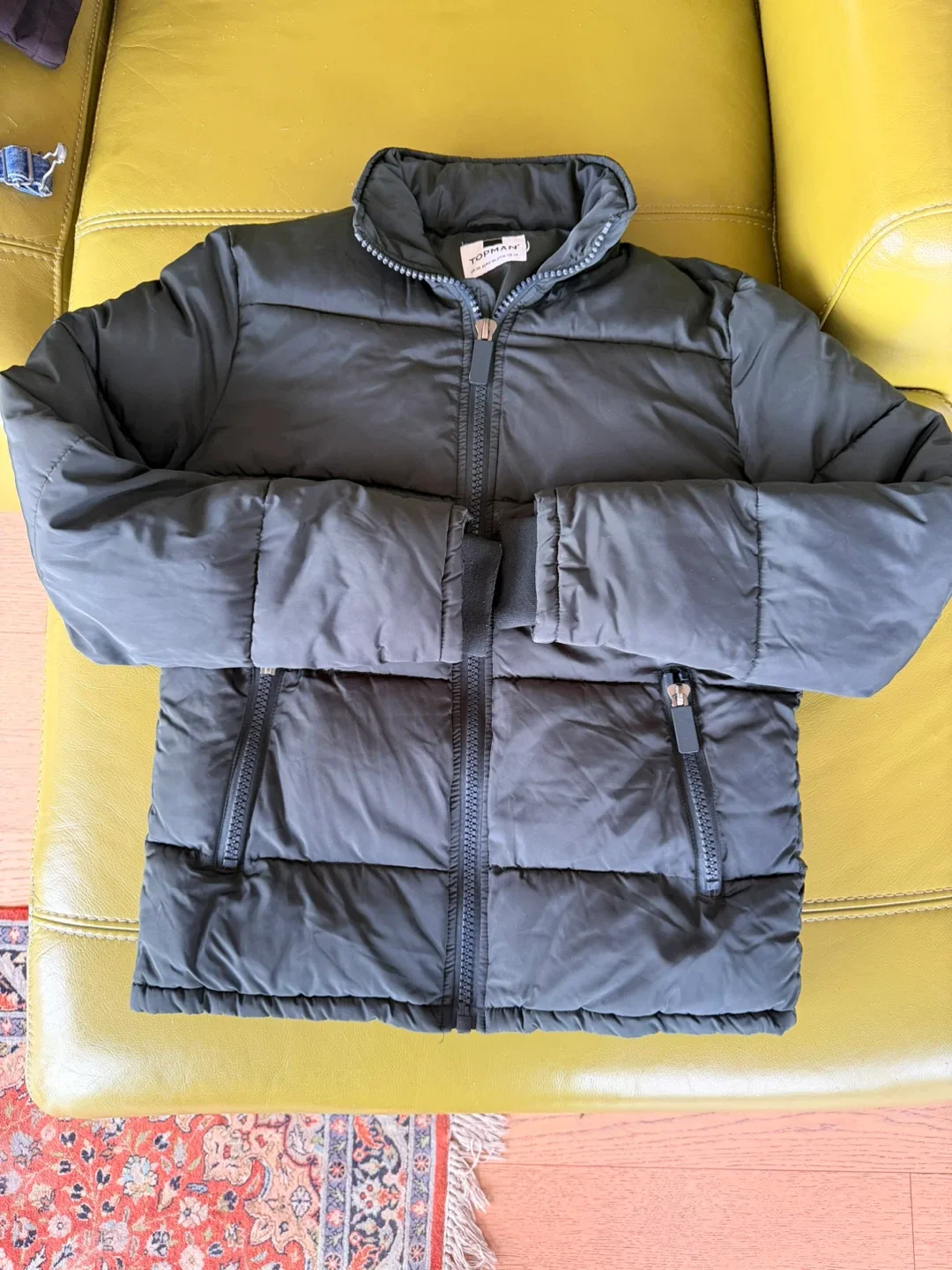 Topman Puffer Jacket - Size Small image indicator(2)